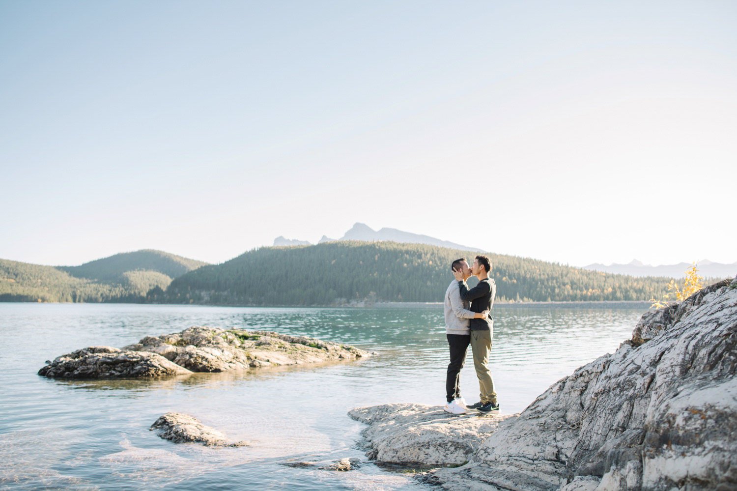 Banff Mountain Engagement Session