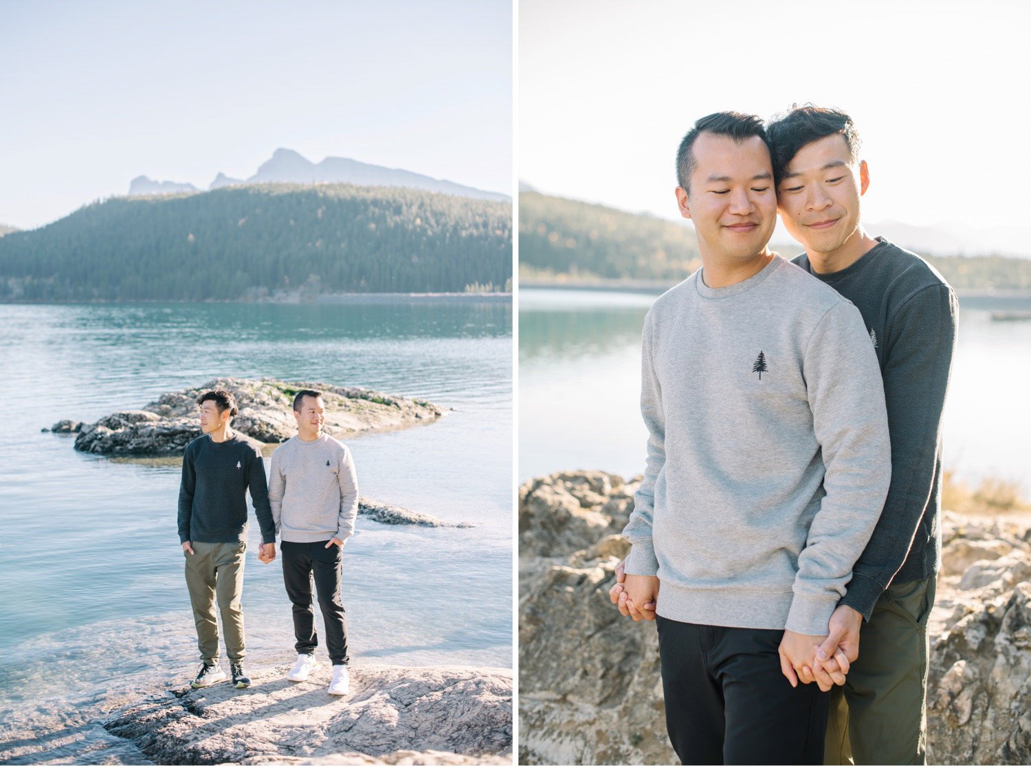 Banff Mountain Engagement Session