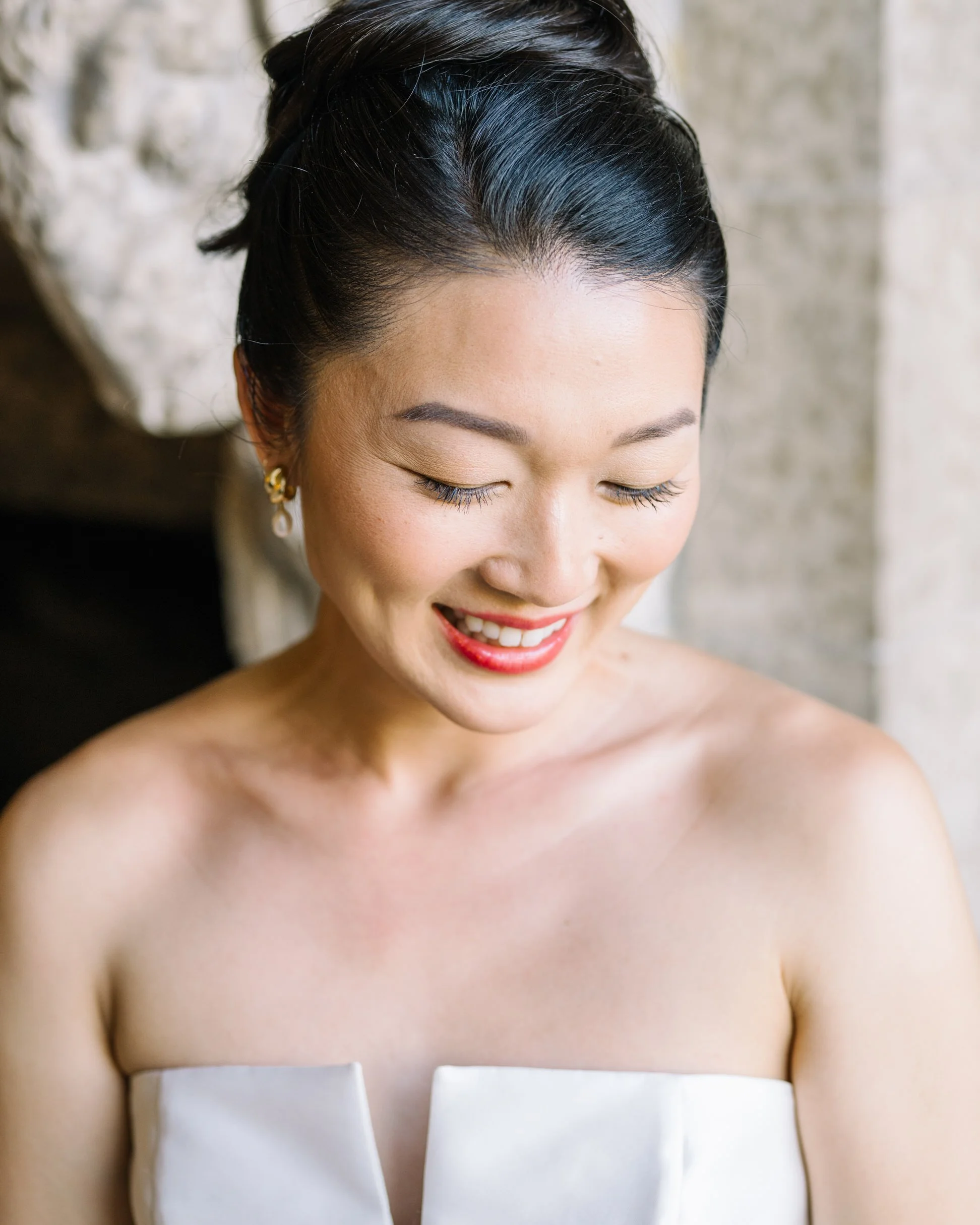 Bride portraits in Fairmont Banff Springs