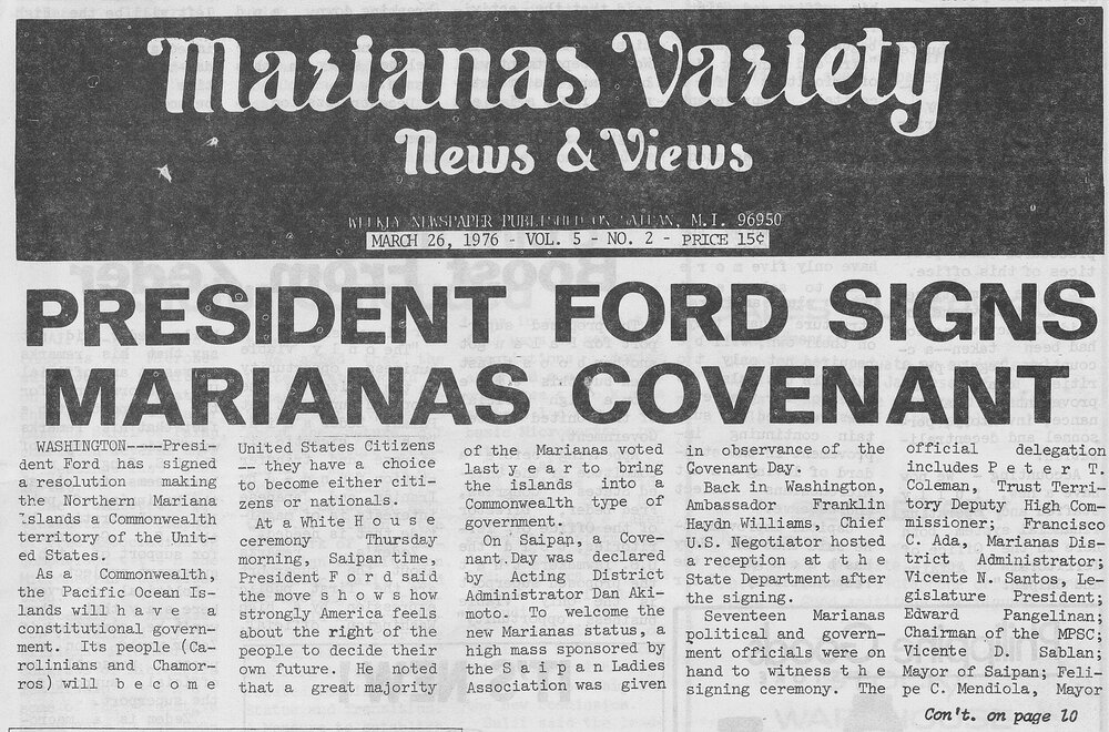 Marianas Variety_Vol. 5, No. 2_March 26, 1976_Pg.1
