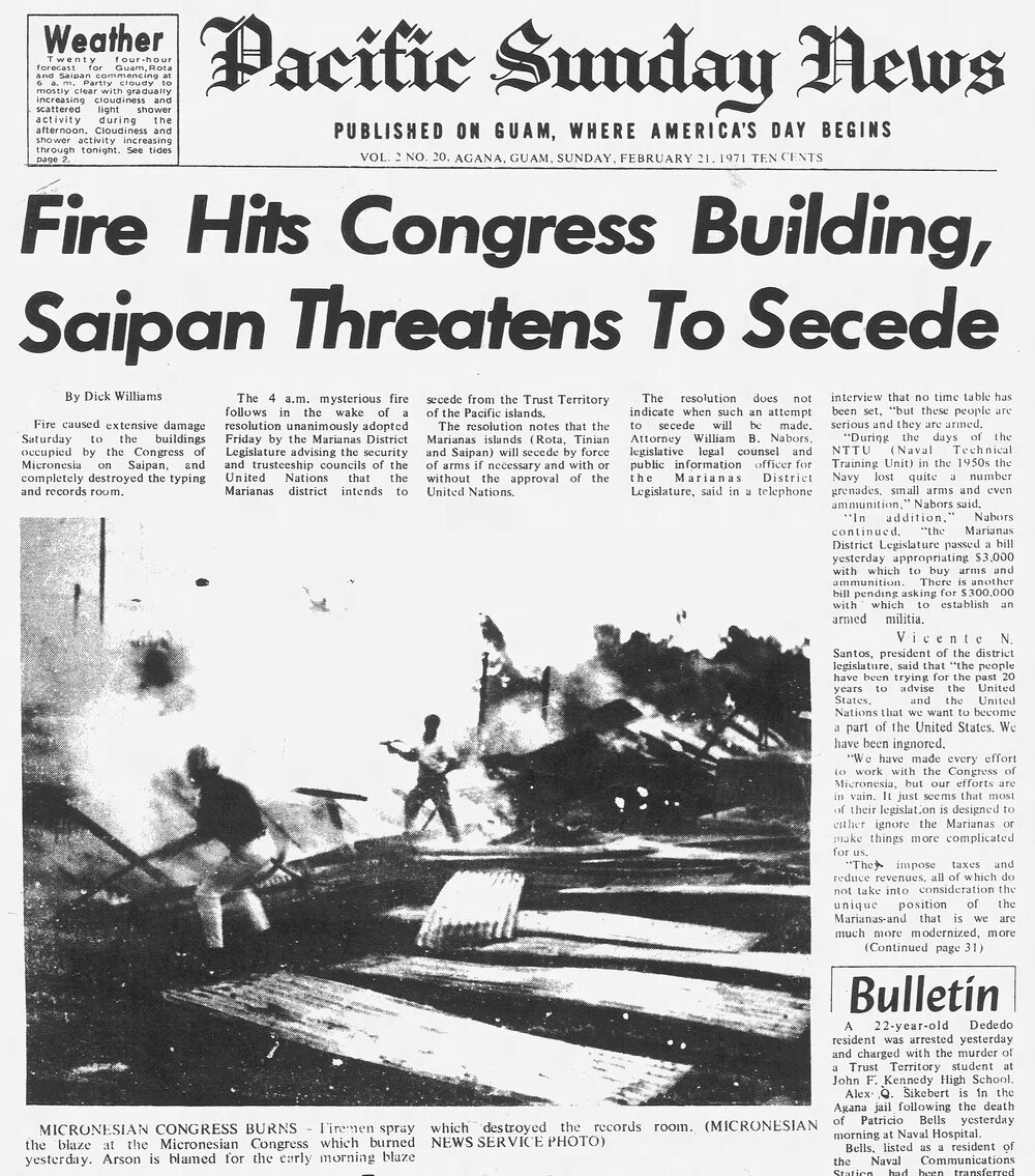 Pacific Daily News_Feb 21, 1971_Pg.1