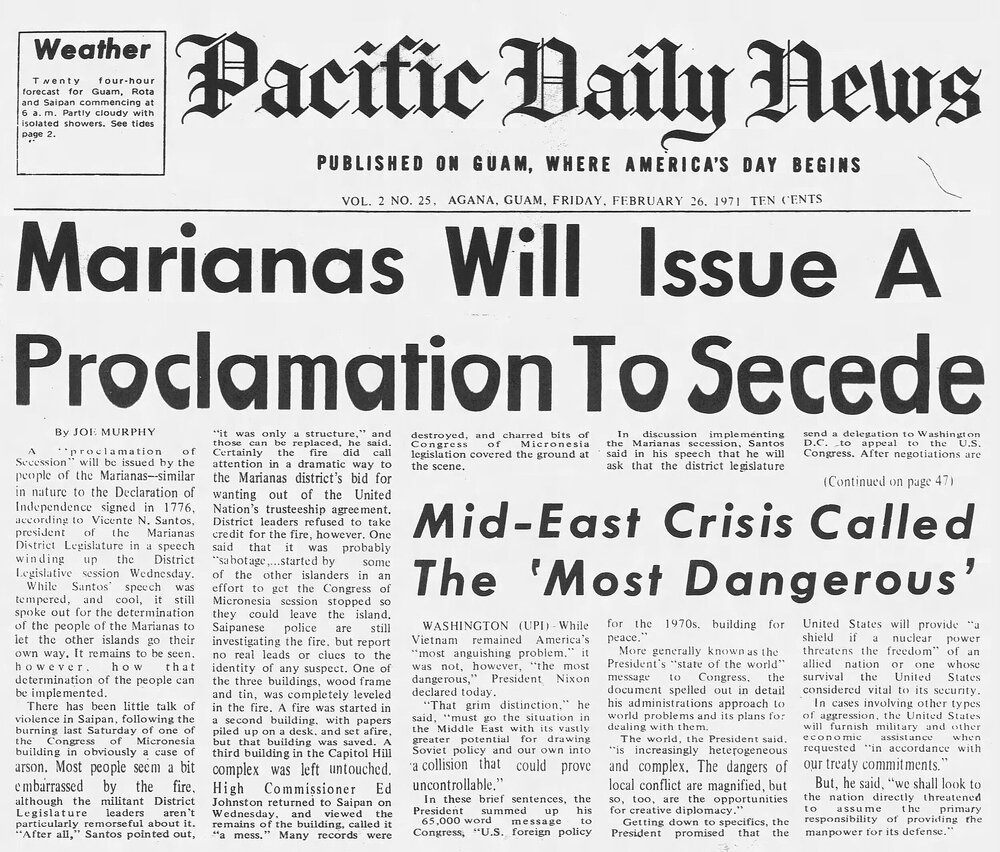 Pacific Daily News_Feb 26, 1971_Pg.1