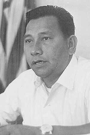 Photo of Vicente Santos, Vice-Chairman Marianas Political Status Commission. Courtesy of UH Manoa-Hamilton Pacific TT Archives Photos