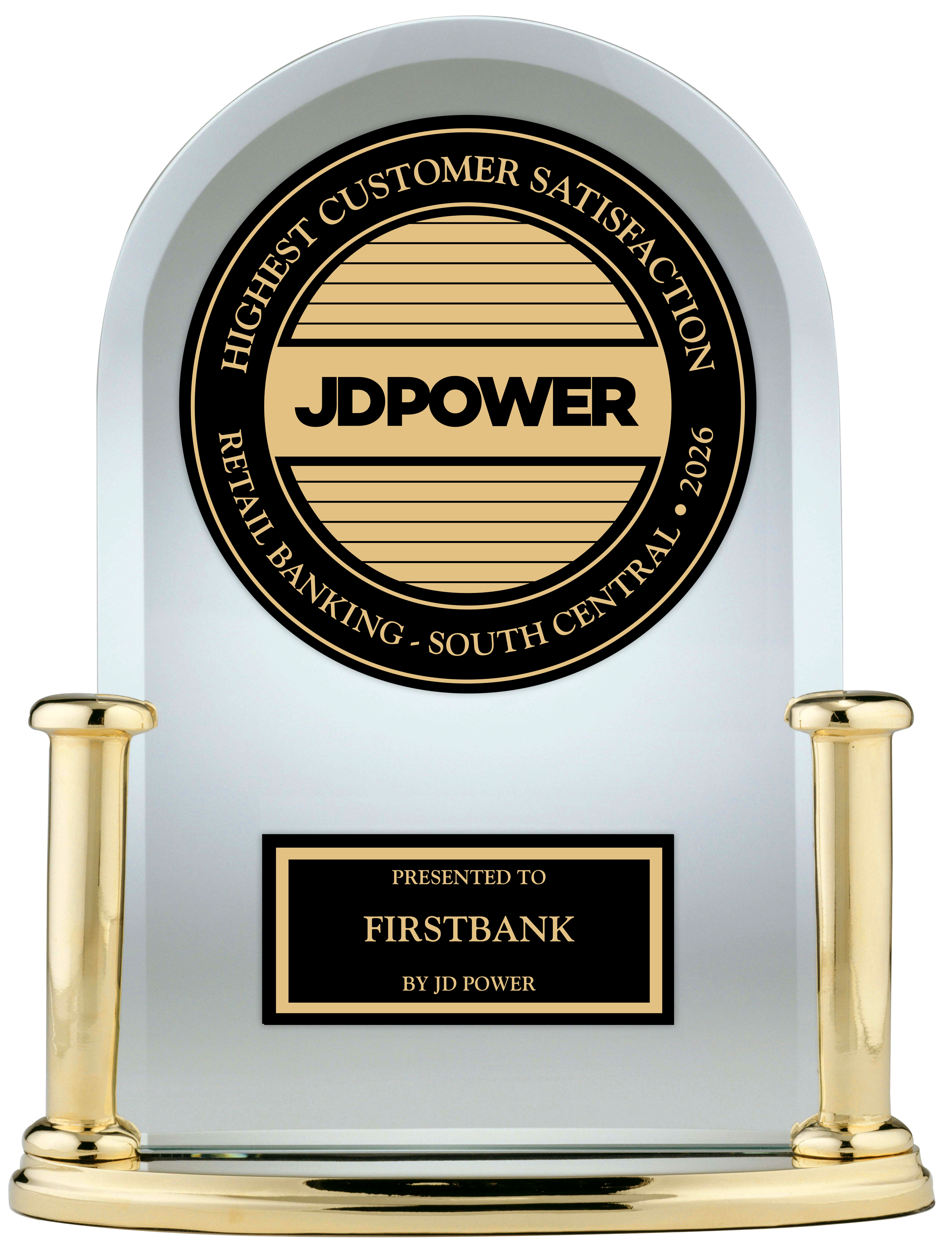 Ranked number one for retail banking customer satisfaction