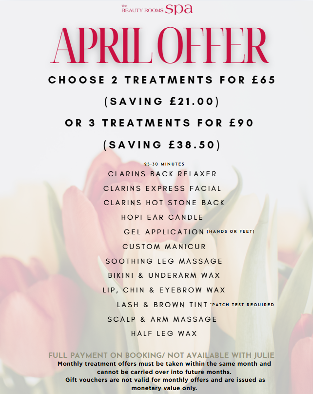 April Treatment Offer 