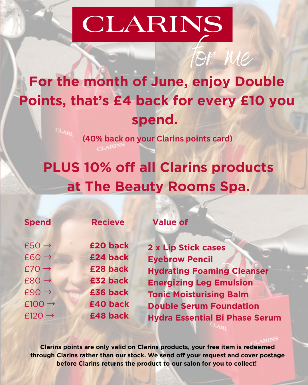 CLARINS DOUBLE POINTS 