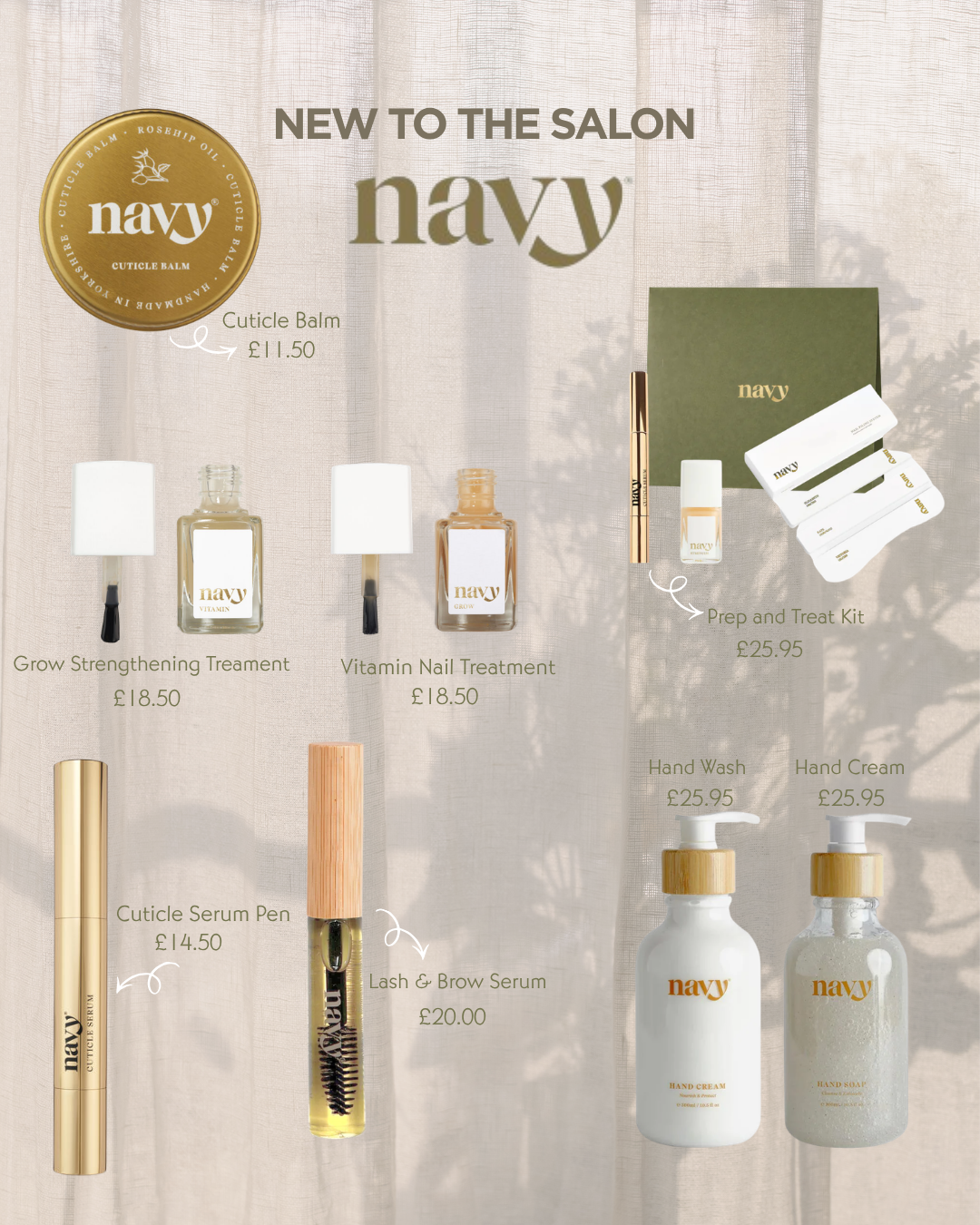 NAVY … Join the latest trend for Natural, healthy glossy nails with this Award Winning luxury nail care range 