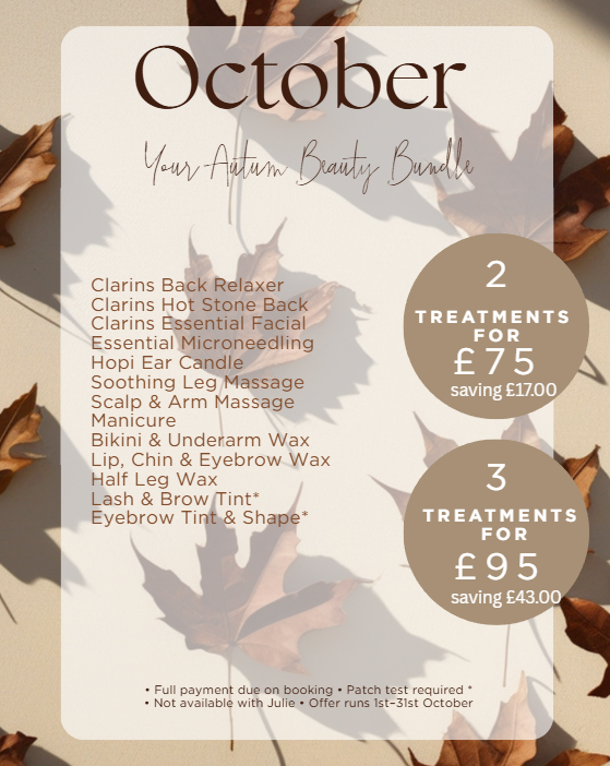 OCTOBER TREATMENT OFFER