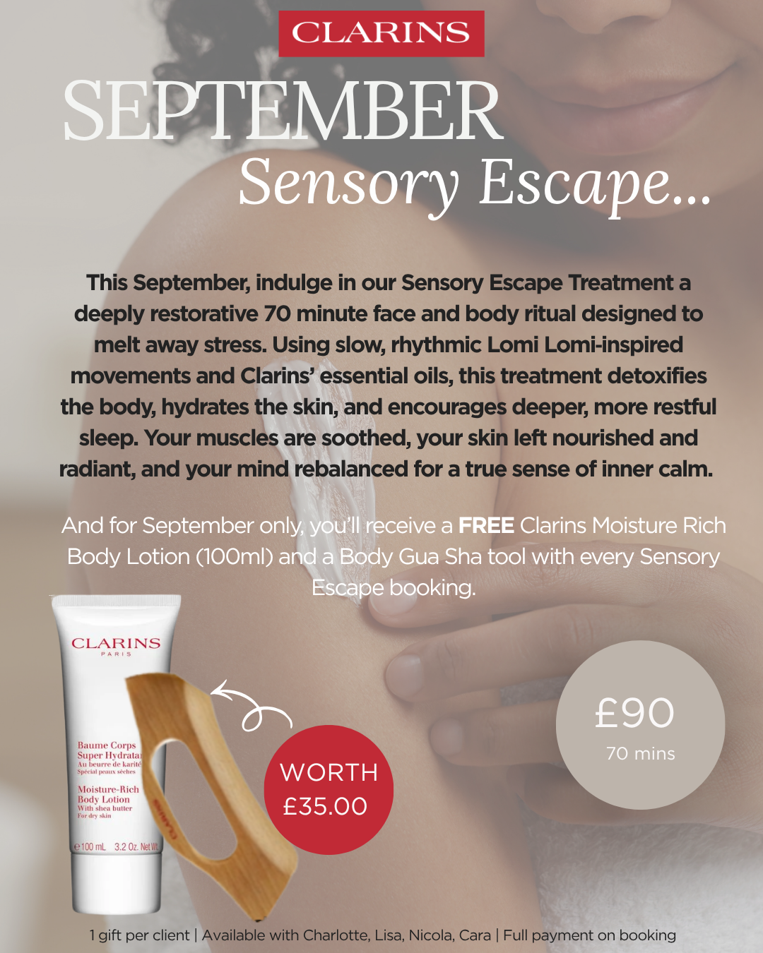 SEPTEMBER TREATMENT OFFER