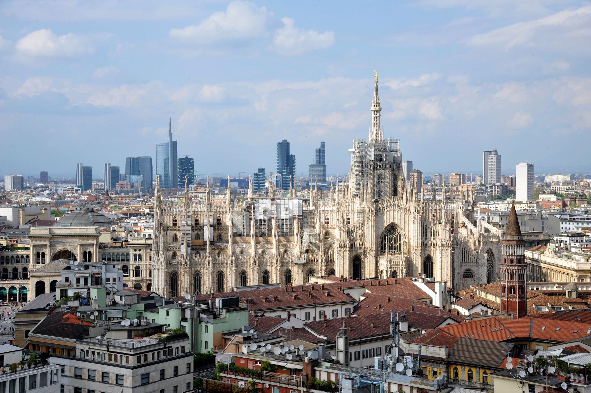 View from the Velasca Tower @A. Scuratti-Milan Municipality