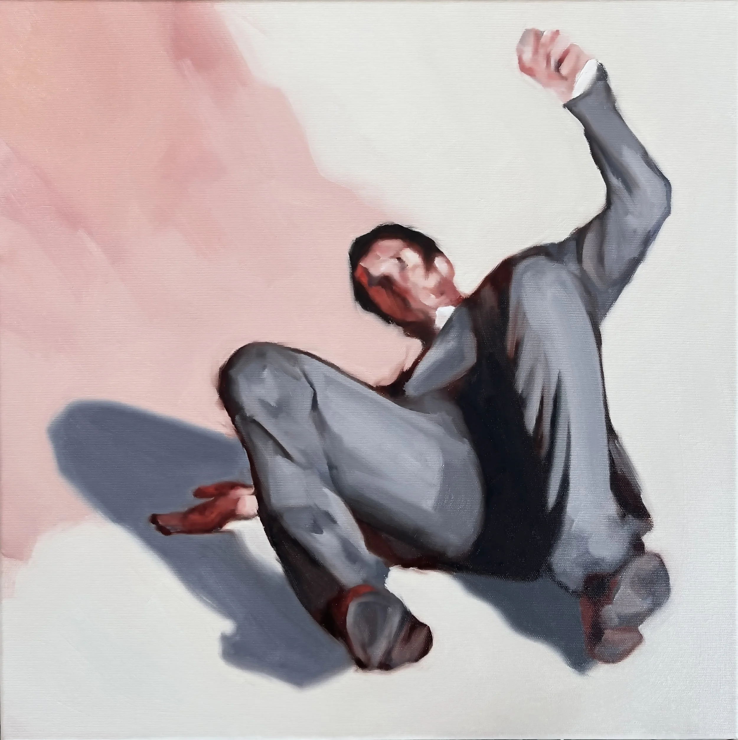 Fall Variation No. 2  2024 Oil on canvas 50 x 50 cm.