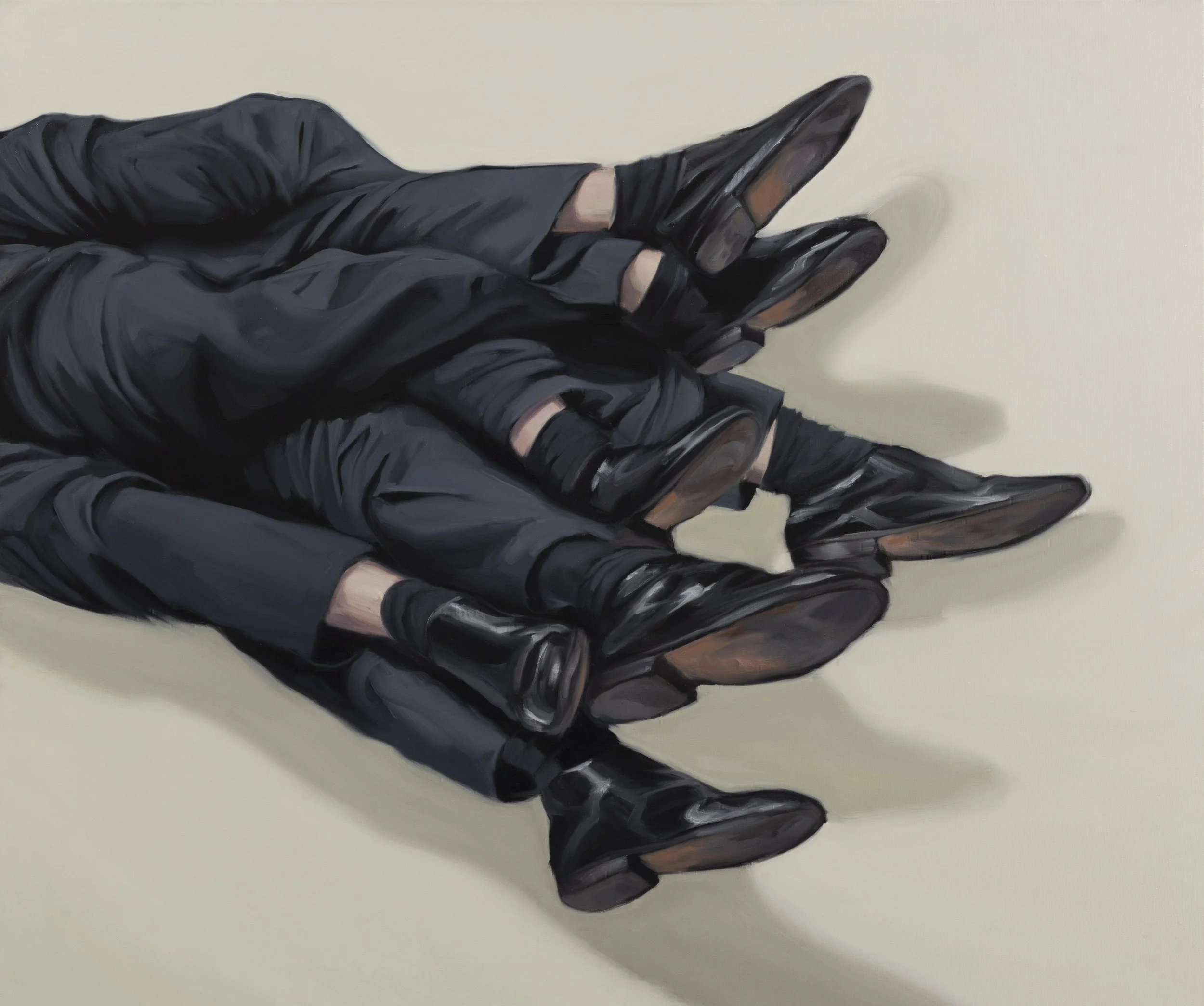 Human Elements No .1  2026 Oil on canvas 100 x 120 cm.