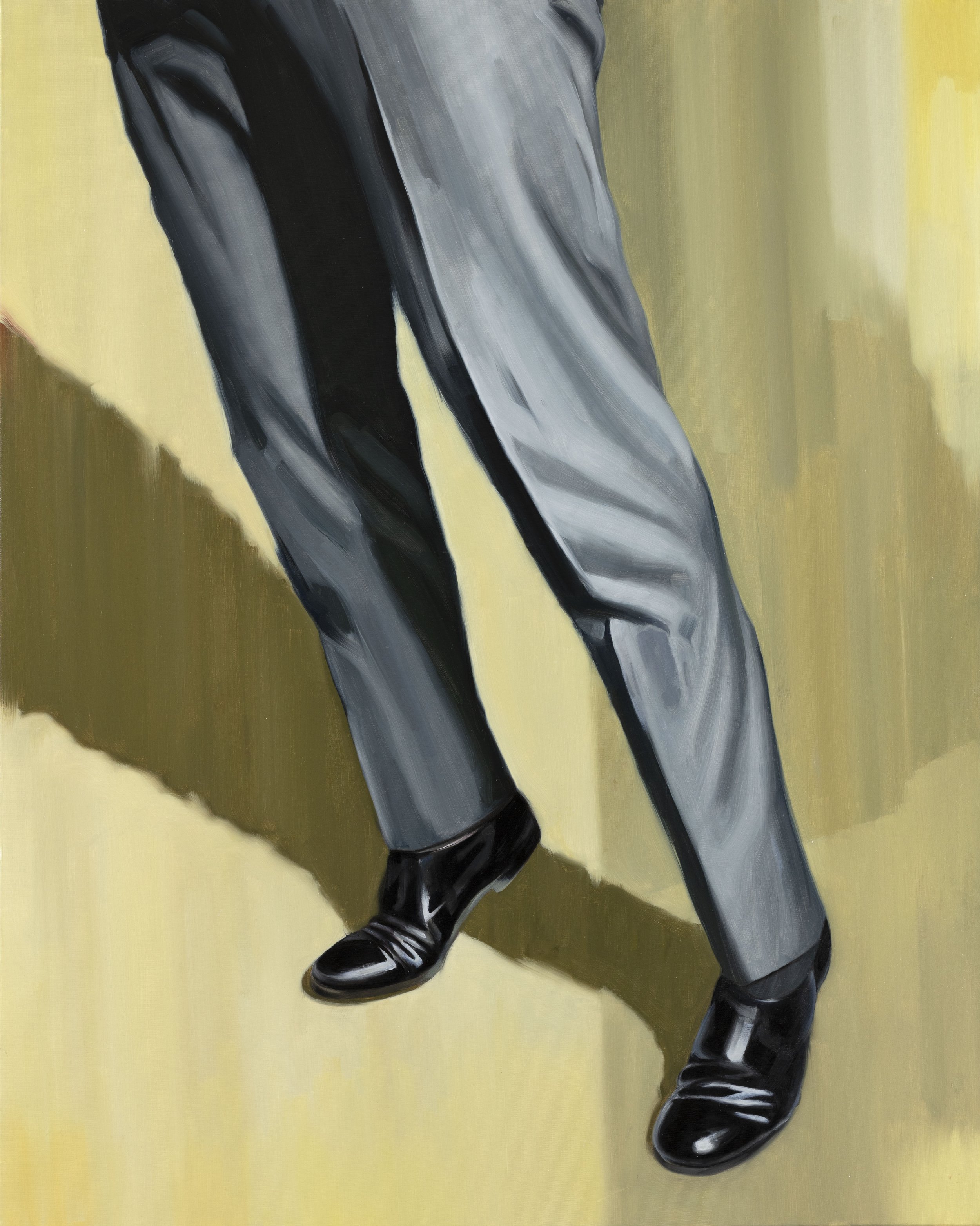 Herakles Dancing (Herakles danser), 2022.
Oil on canvas, 150 x 120 cm.