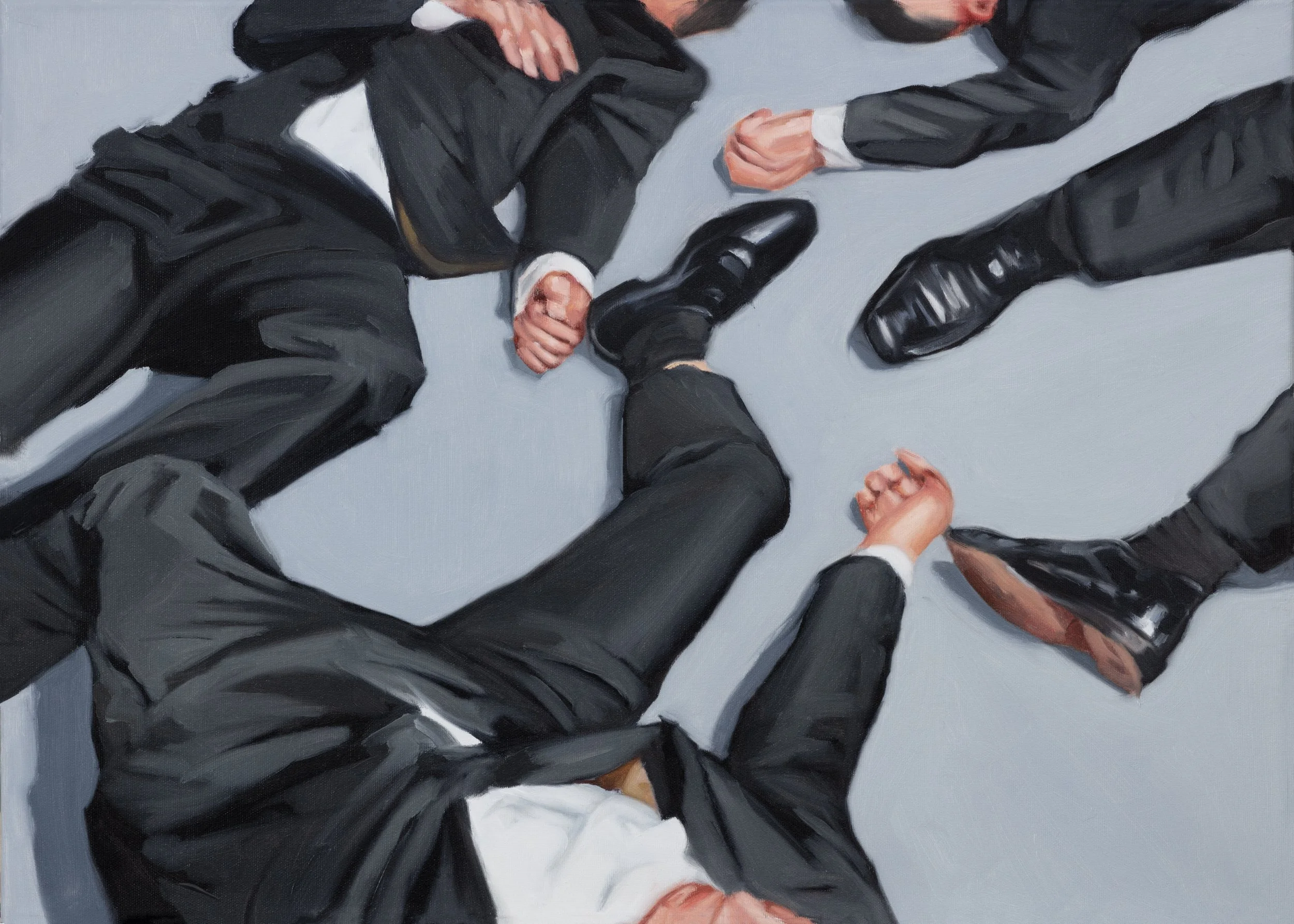 Plan 2025 Oil on canvas 50 x 70 cm.