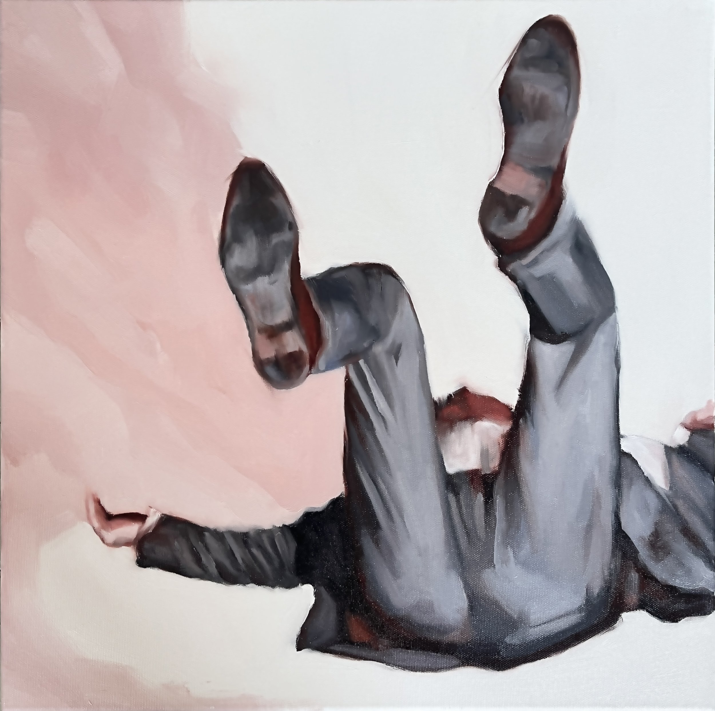 Fall Variation No. 3  2024 Oil on canvas 50 x 50 cm.