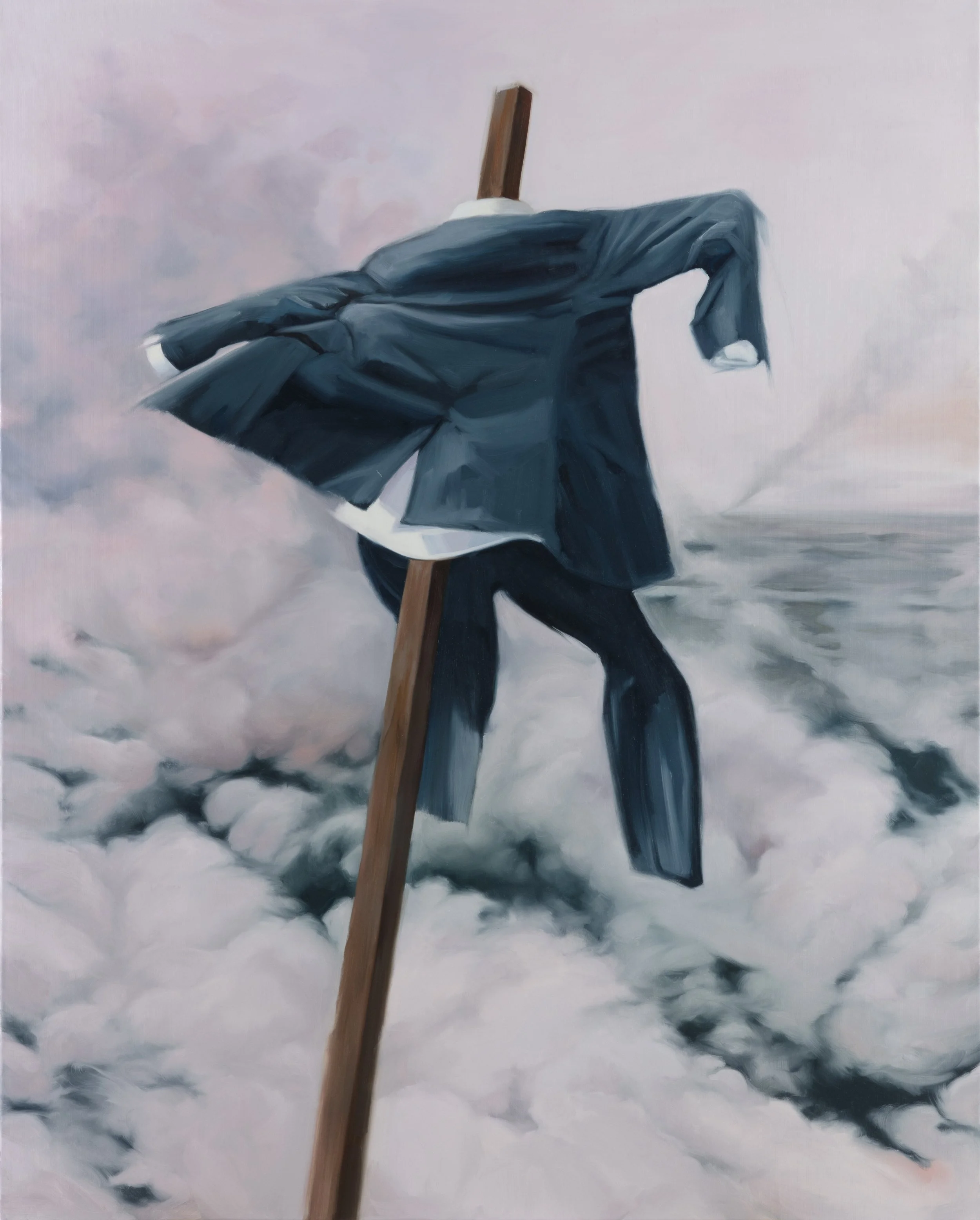 Sunset  2025 Oil on canvas 150 x 120 cm.