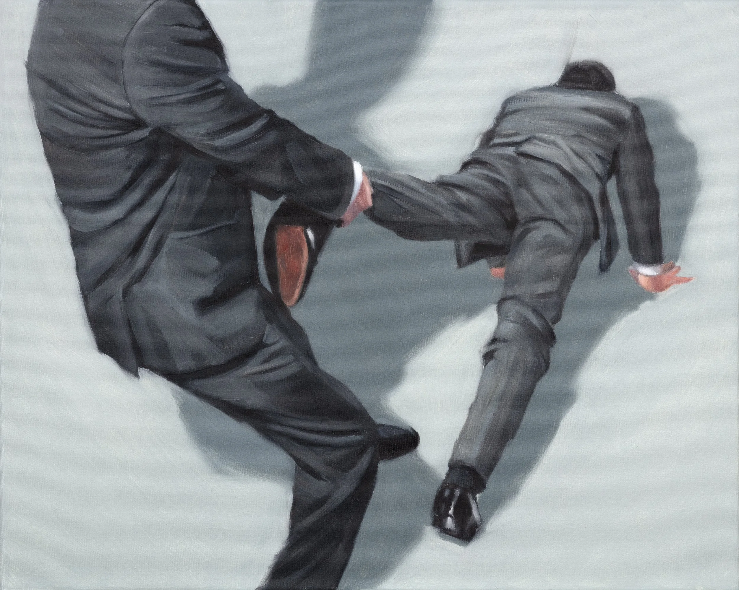 Starting Point 2025 Oil on canvas 50 x 70 cm.