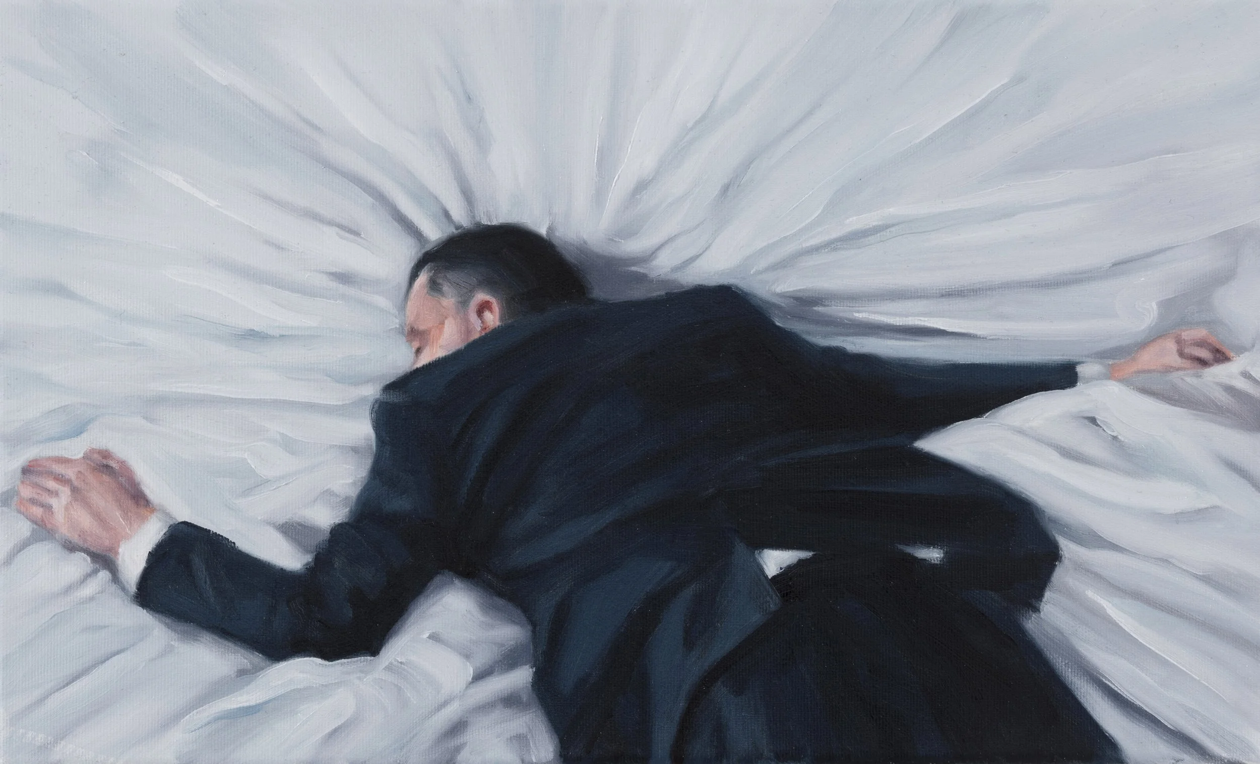 Nest 2025 Oil on canvas 30 x 50 cm.