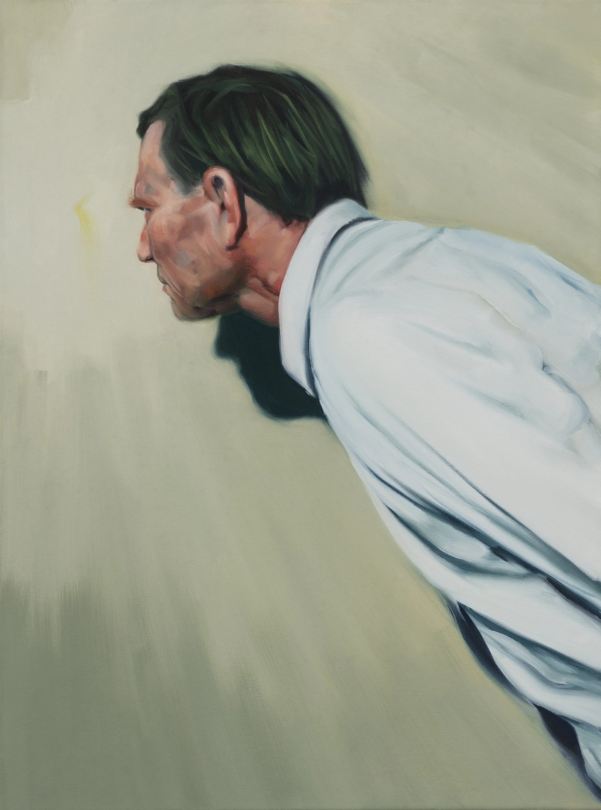 La naissance de l'objet 2025 Oil on canvas 80 x 60 cm.