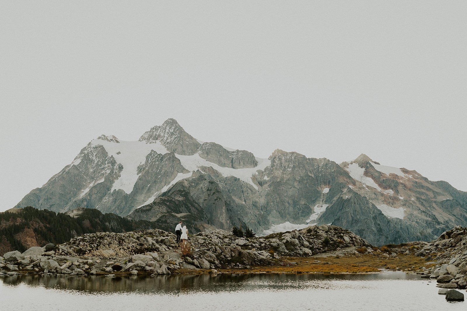 Picturesque Northern Cascades Sunrise Elopement