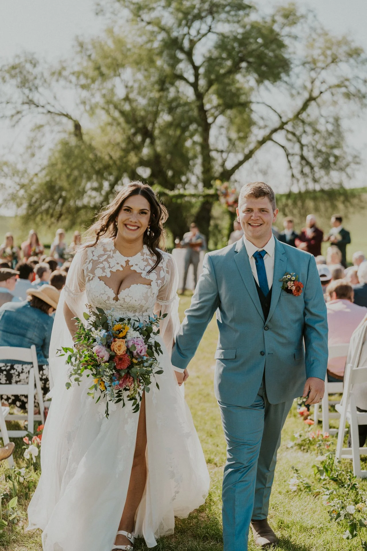 Shelby & Travis: A Golden Hour Farm Wedding in Eastern Washington