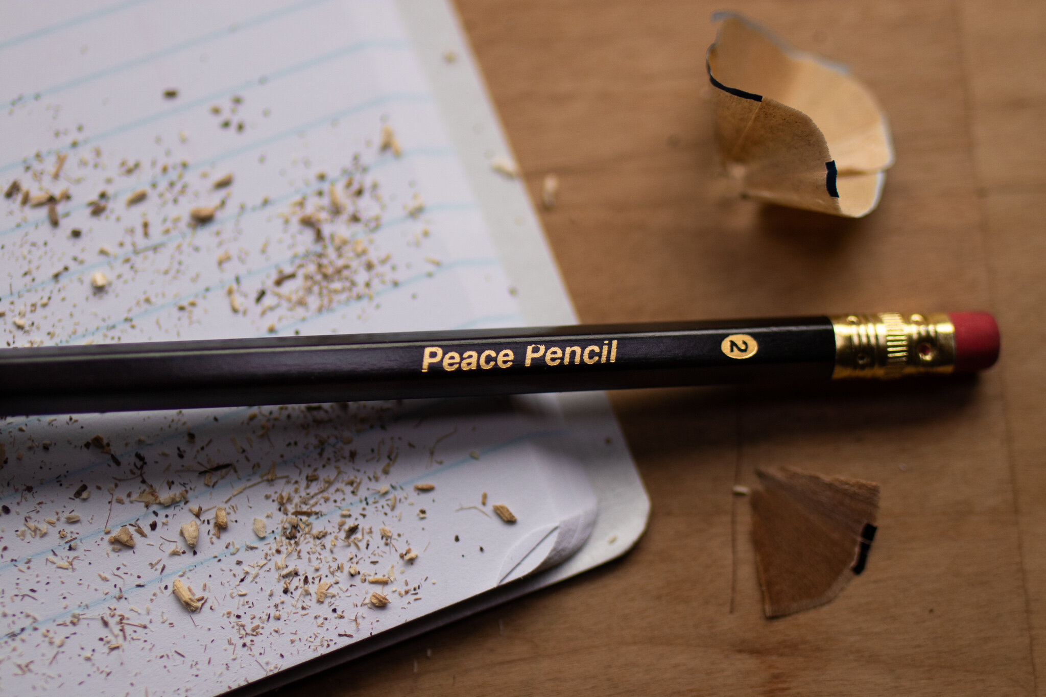 Black Pencils — Peace Pencil