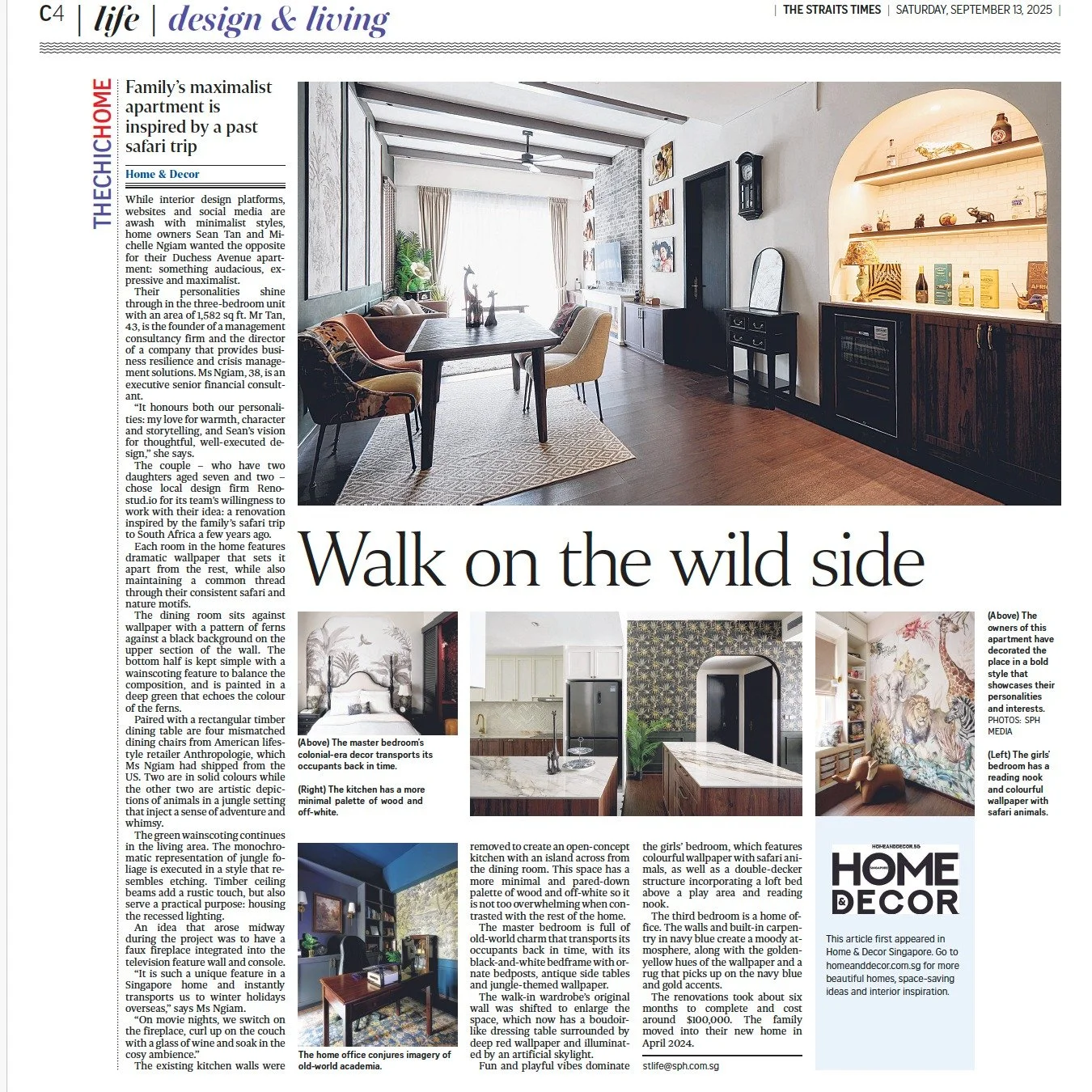 Thanks for the feature @straits_times ❤️