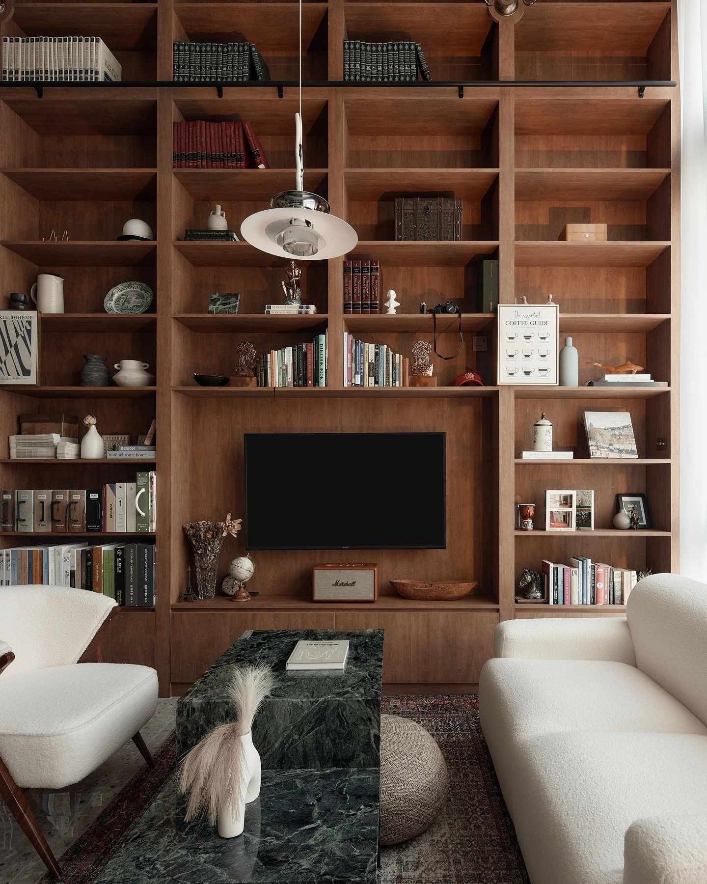 [Part 2] Styling and accessorising

Being surrounded by unread books humble us. They are a constant reminder of all the things we do not know, without judgement. 

These shelves house more than books though. They are pockets of future creativity. At 