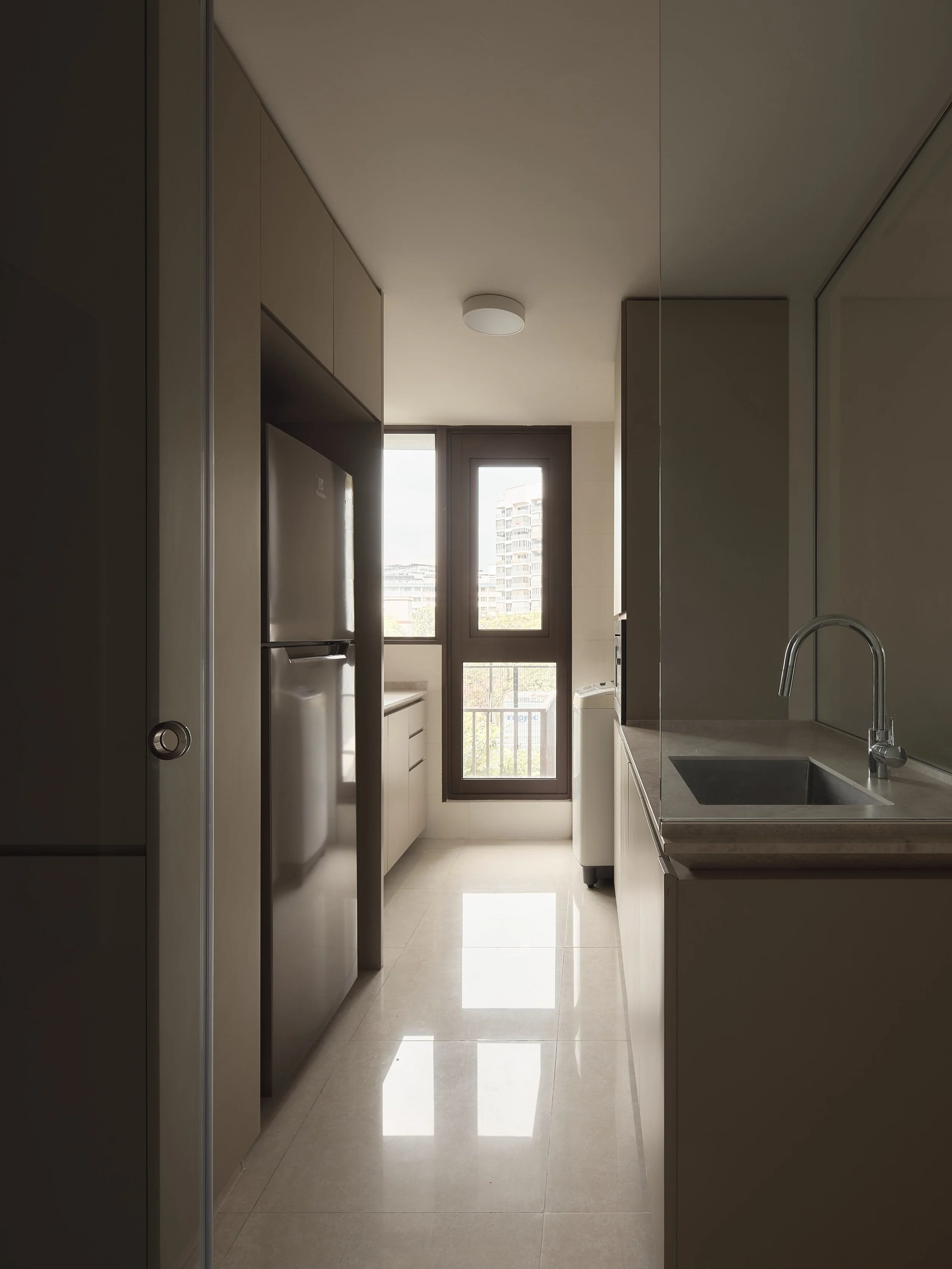 It amazes us how a simple change of countertop and laminates, and a good clean can transform vibes. 

No layout change, no fancy design elements, just more thought placed in selecting materials 🤍