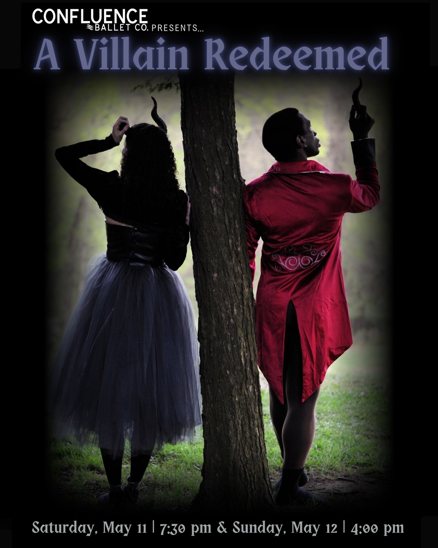 ✨TOMORROW IS THE DAY!✨ 

After tireless dedication and countless hours of hard work from our incredible dancers and team, we&rsquo;re thrilled to finally present Confluence Ballet Co.&rsquo;s original story ballet, &lsquo;A Villain Redeemed.&rsquo; ?