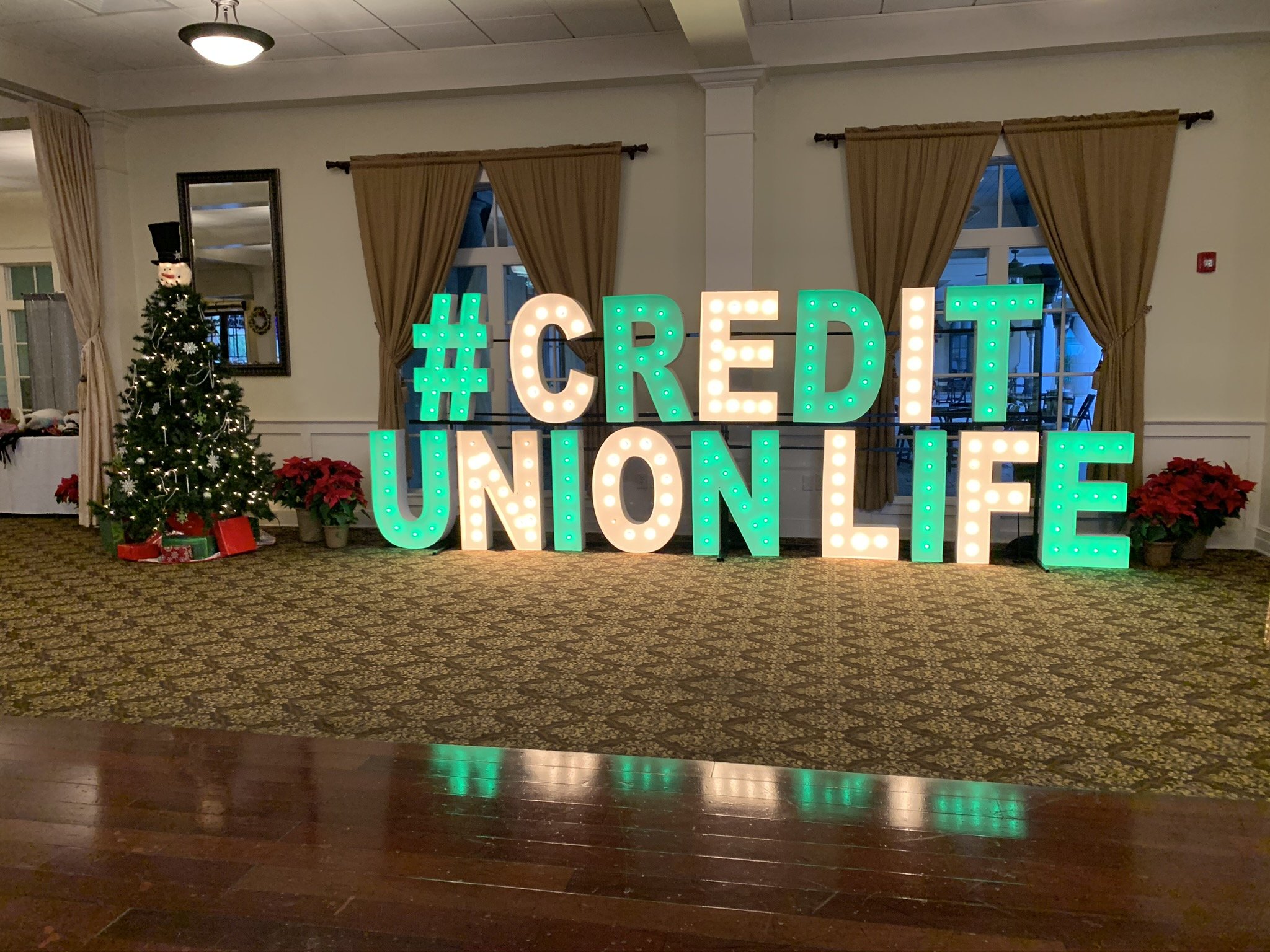 Light-up marquee letters for corporate event in Huntsville, AL