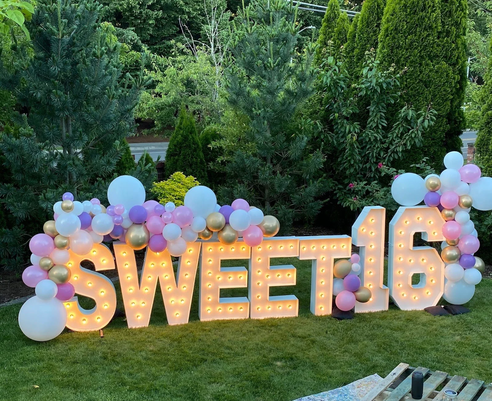 Light-Up Marquee Letter Rentals in Huntsville, AL