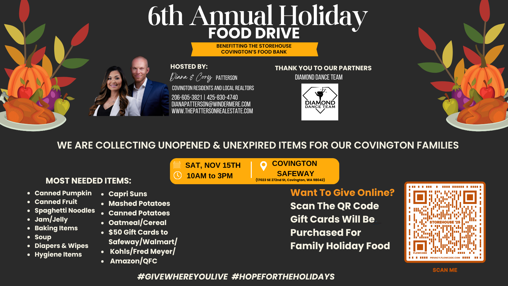 6th Annual Holiday Food Drive 