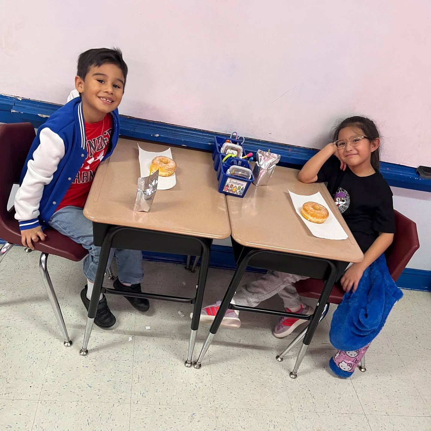 Yesterday our kids were inspired by Christ's call to love one another, our students focused on kindness and friendship by wearing pink, red and purple