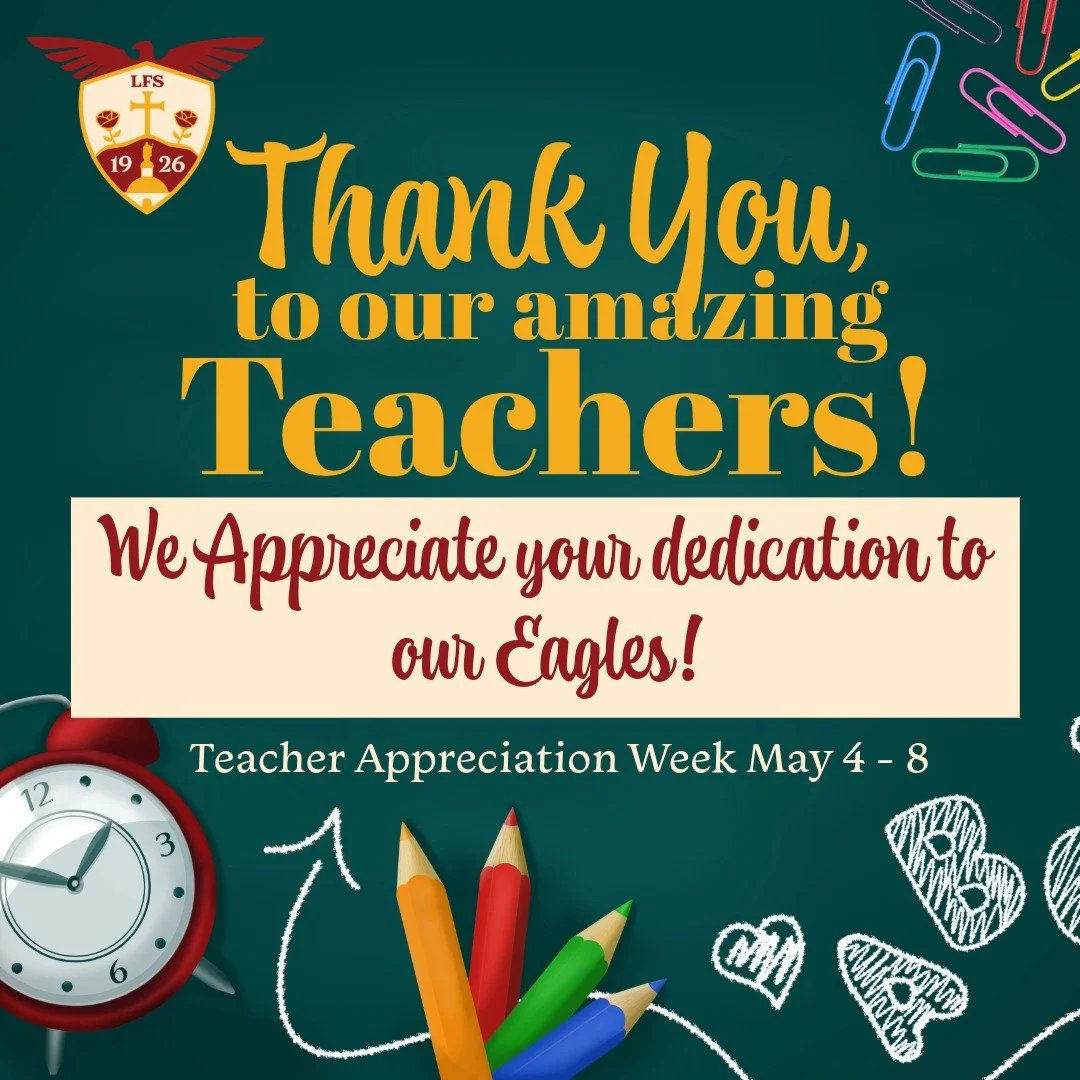 Thank you to our amazing Faculty and Staff for their unwavering support and dedication to our students and families! Enjoy your week filled with goodies and treats, we ❤ you!