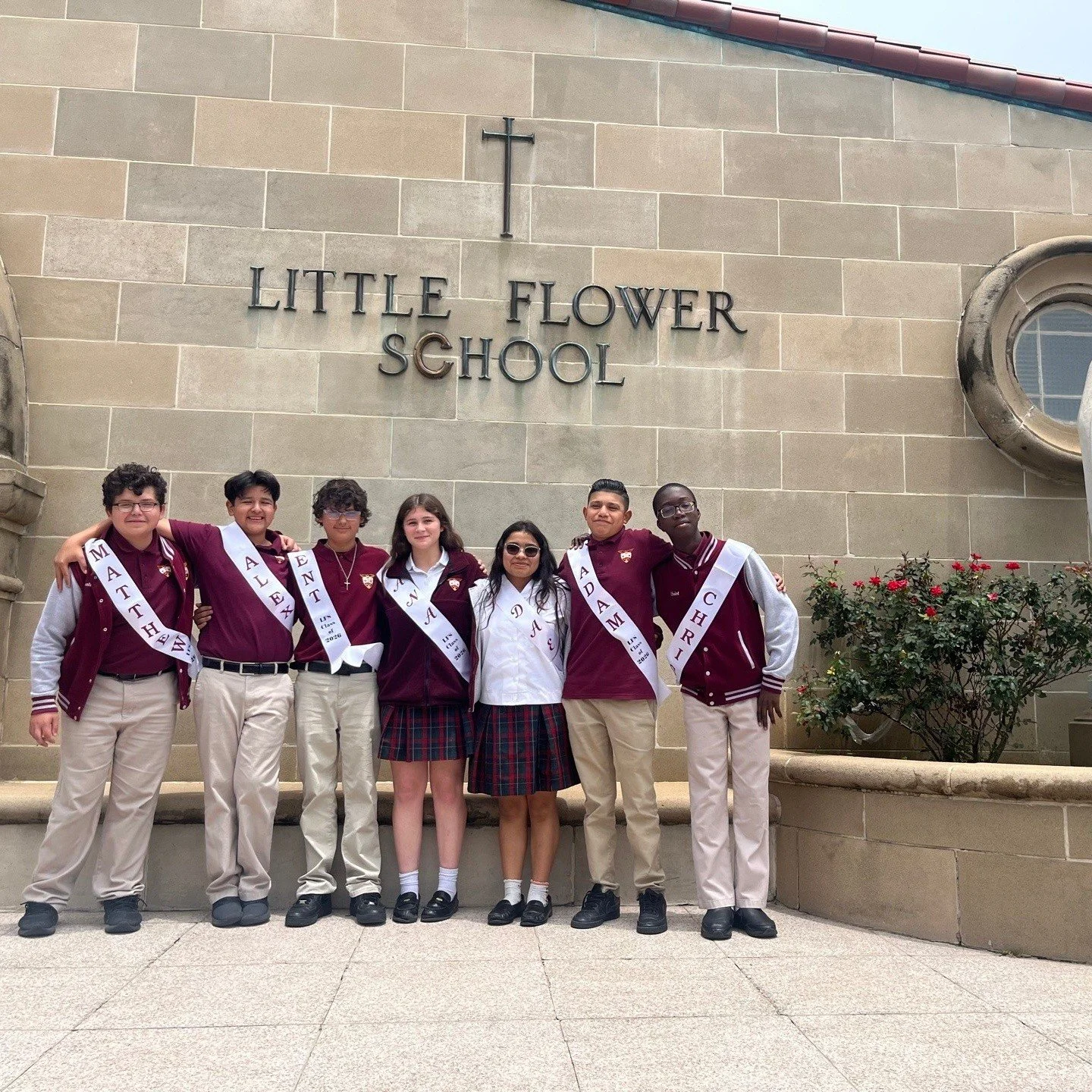 🦅Fly High Eagles!

Today our 8th Graders took their final walk thru the halls of LFS before their graduation tomorrow ❤️🤍💛