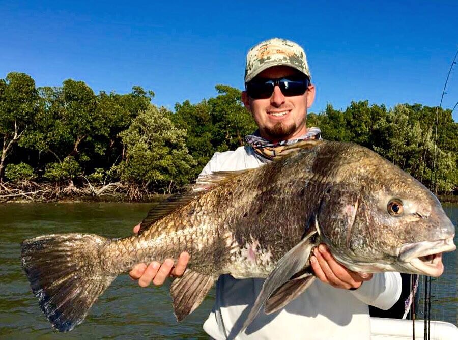 21 pound big ugly on my sponge bob zebco rod was fun #mangroveoutfitters