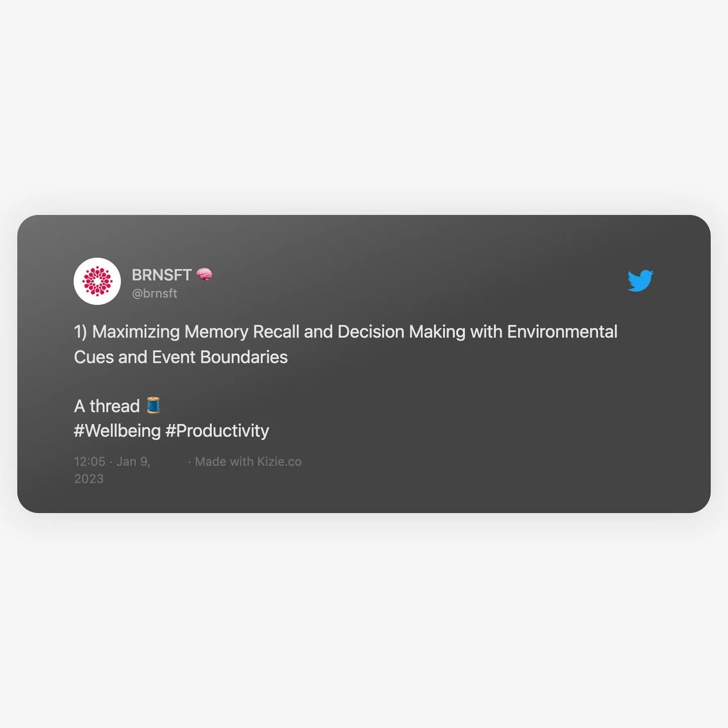 Creating boundaries and segmenting our events can help us &quot;save and load&quot; memories based on environmental cues, like the Doorway Effect. 

These cues play a huge role in shaping how we perceive the world and can impact our memory recall and
