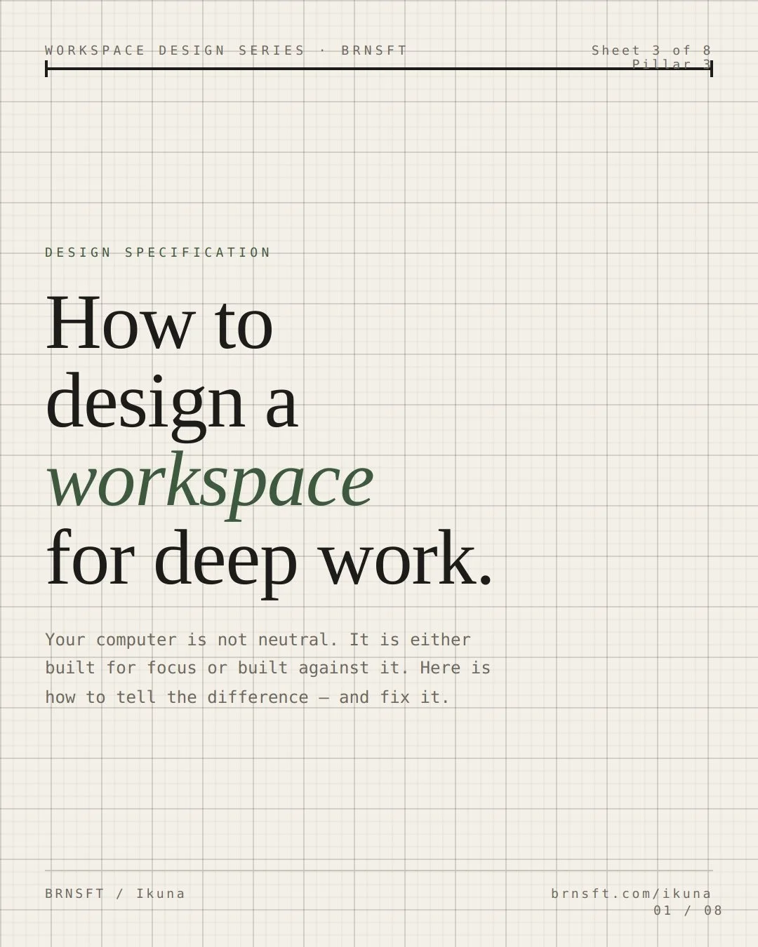 Forget about time management! It's not just about waking up early or scheduling every minute.

The real culprit behind lost productivity? Your environment!

From distracting apps and endless notifications to your messy desk setup and lack of focus ri
