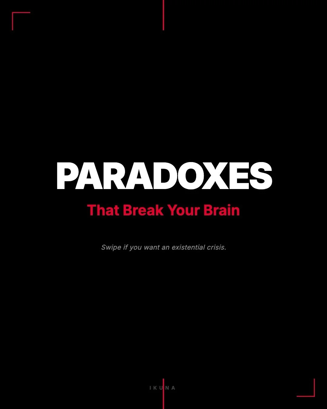 Here are 5 paradoxes to share and challenge your brain! 🤔✨ Let&rsquo;s dive into these intriguing concepts and see how the puzzle us all. 

#braintwister #paradox #cognitivefunction #productivity