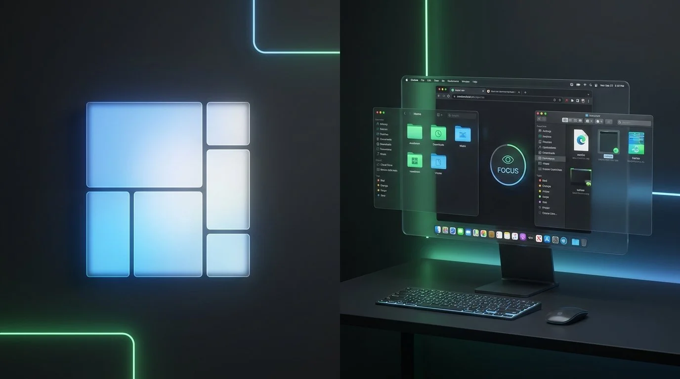 Ikuna vs Rectangle: Window Management vs Context Management on macOS