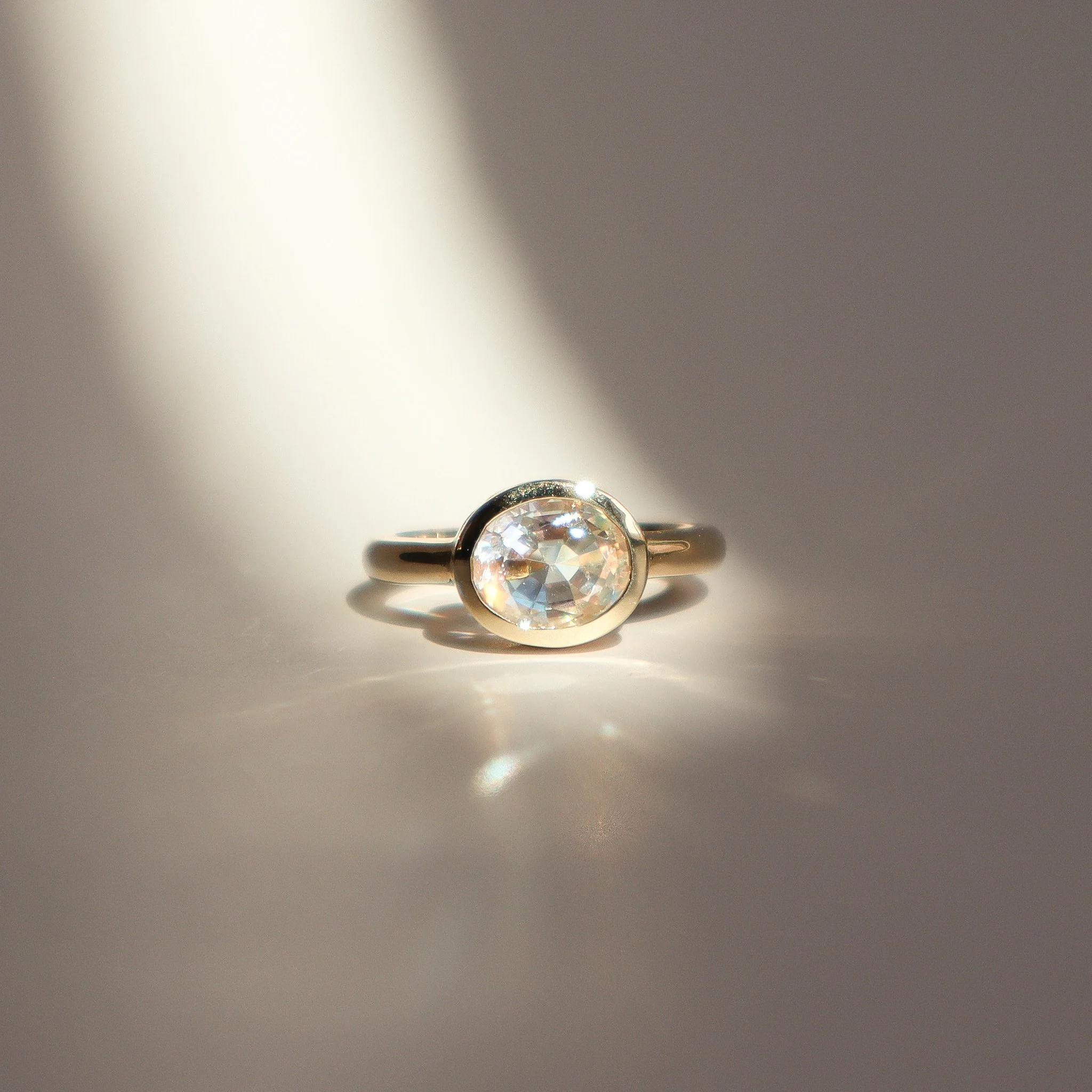 The Petal Ring: 2.16ct Moonstone
