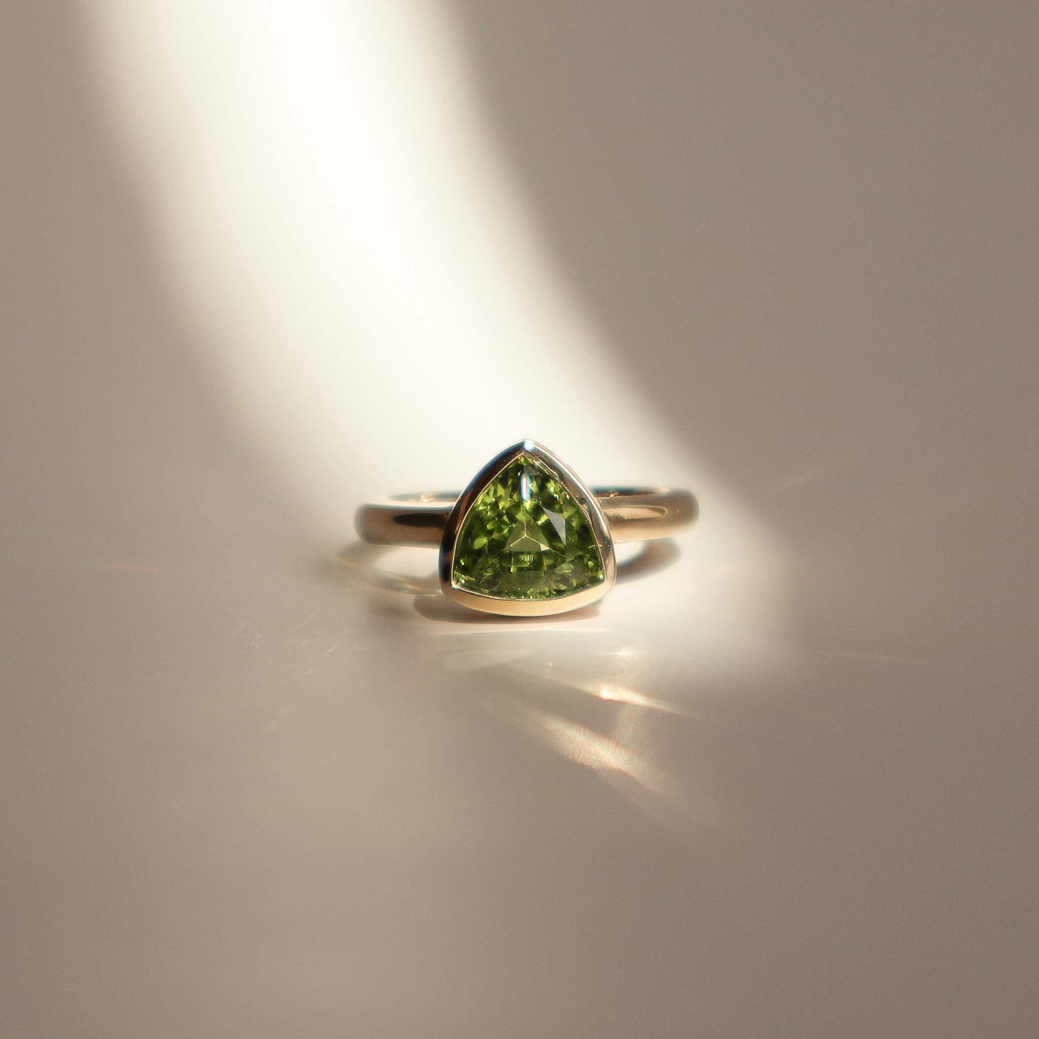 The Petal Ring: 2.41ct Peridot