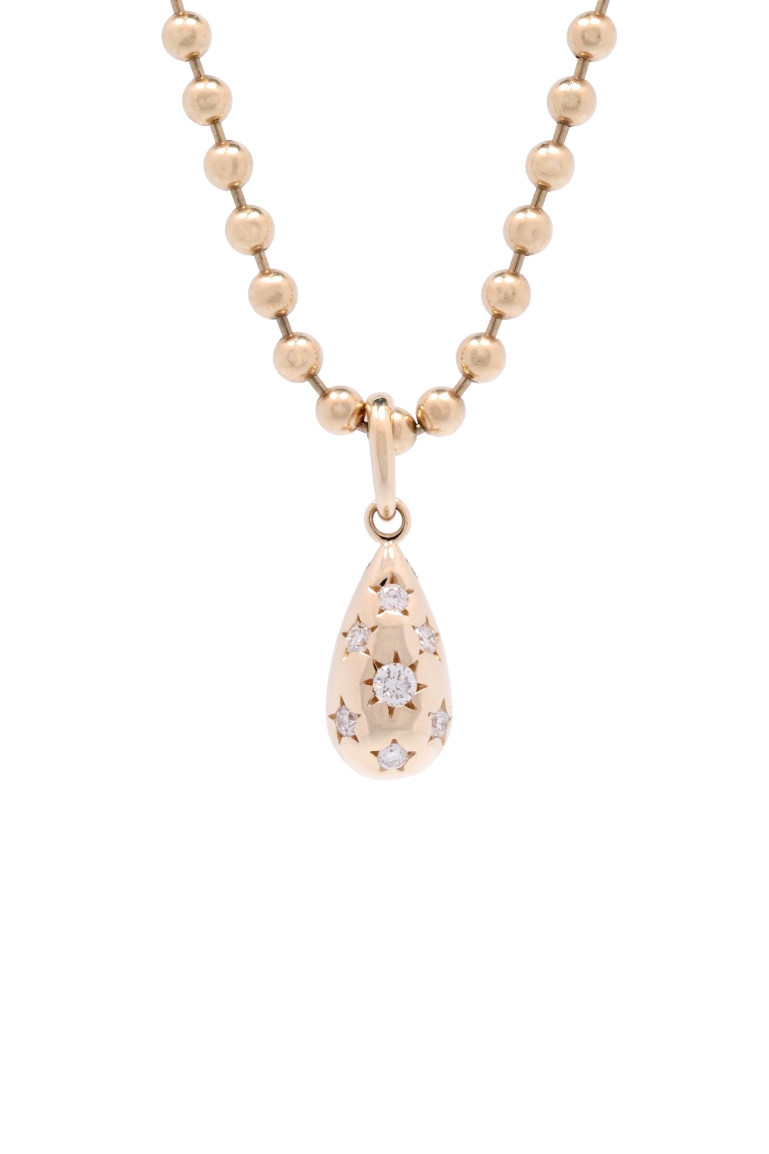The Teardrop Charm: Diamond