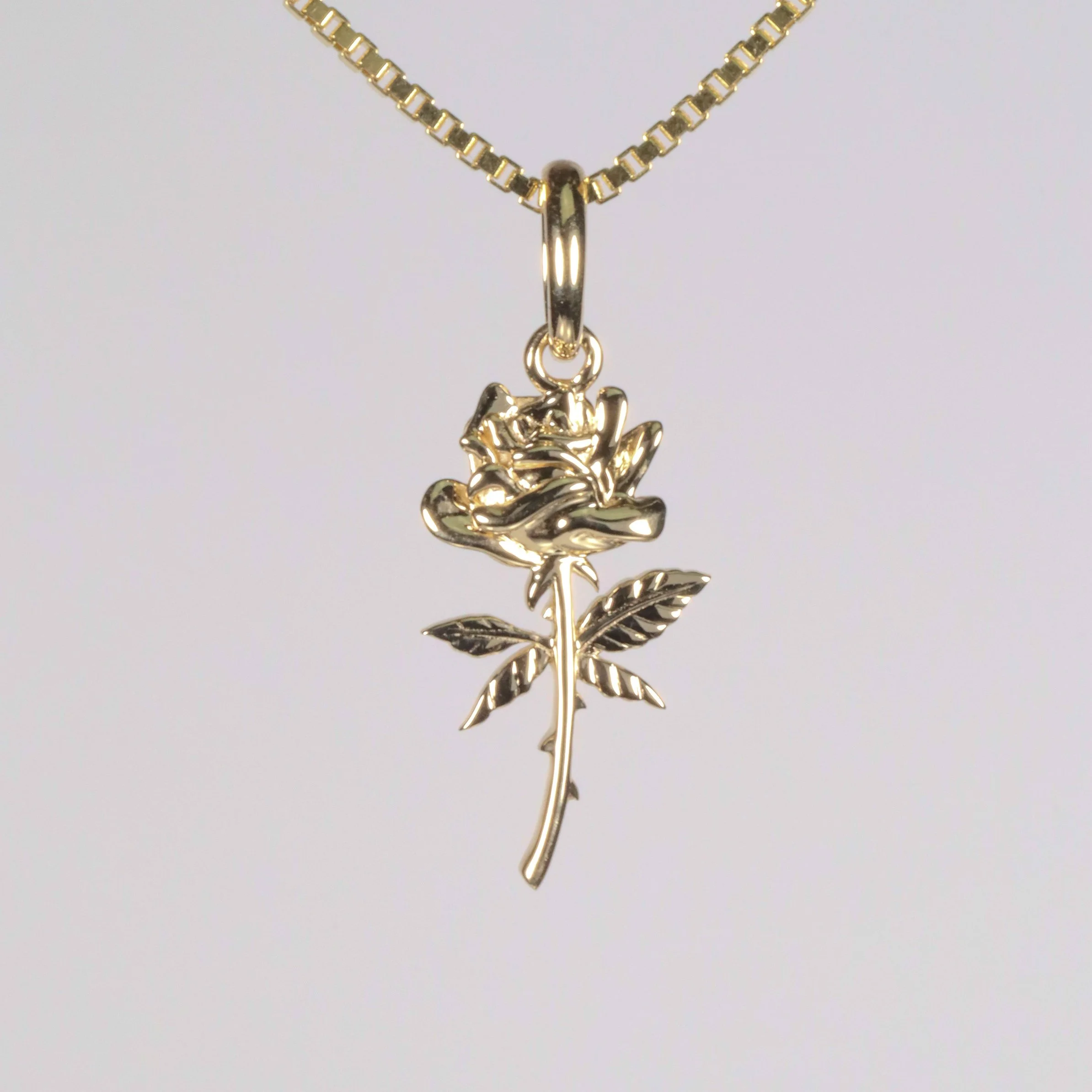 The Long Stemmed Rose Charm