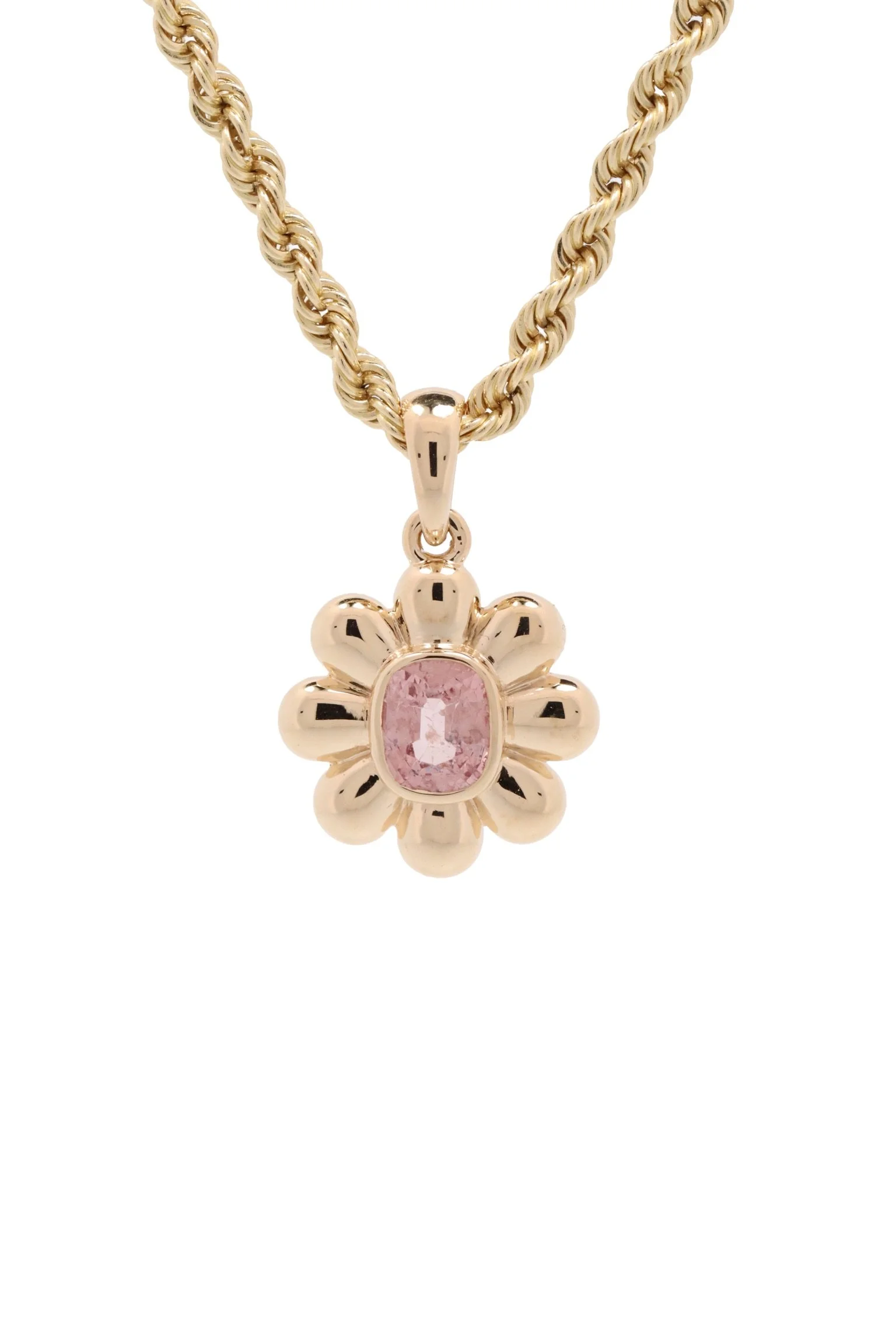 The Flower Power Charm: 1.12ct Pastel Pink Spinel
