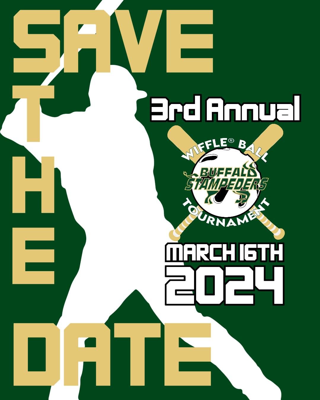 Save the Date for March 16, 2024: our 3rd Annual Wiffle Ball Tournament is taking place at The Villages High School. More info to follow soon!