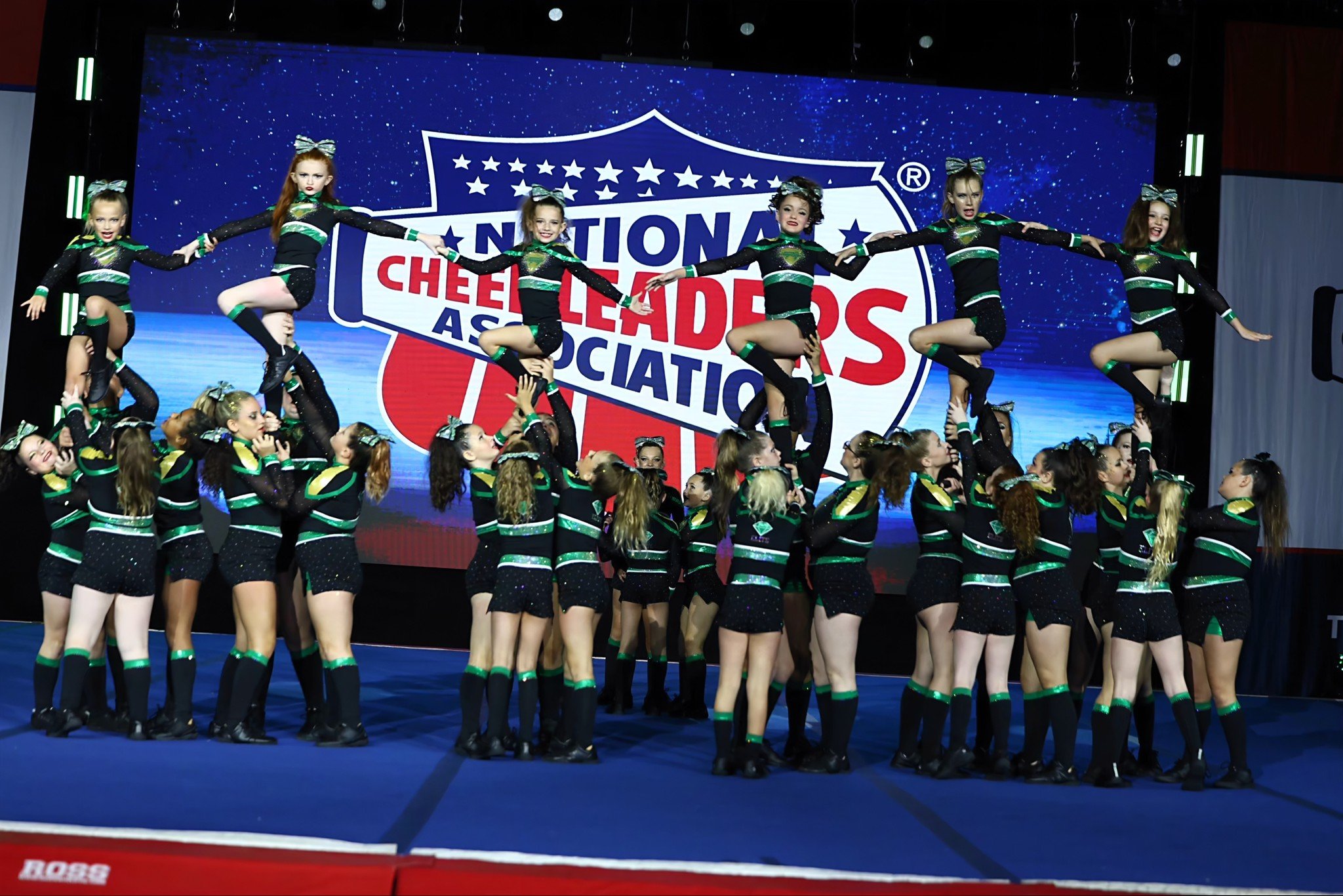 Congratulations to Buffalo Stampeders Elite Cheer for their recent first-place finish at a National Cheerleaders Association event in Daytona Beach!