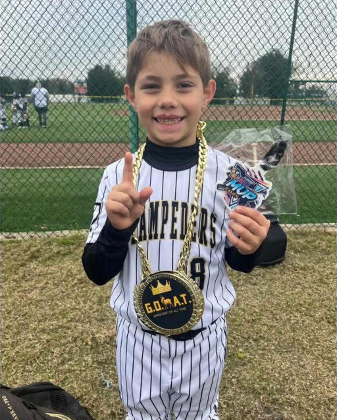 Congratulations to our Buffalo Stampeders 8u baseball team on a solid performance and effort last weekend at the Marucci Rckless Series in Sanford. The squad, led by Hudson Ricker's two home runs and 5 RBI, battled through cold temperatures en route 