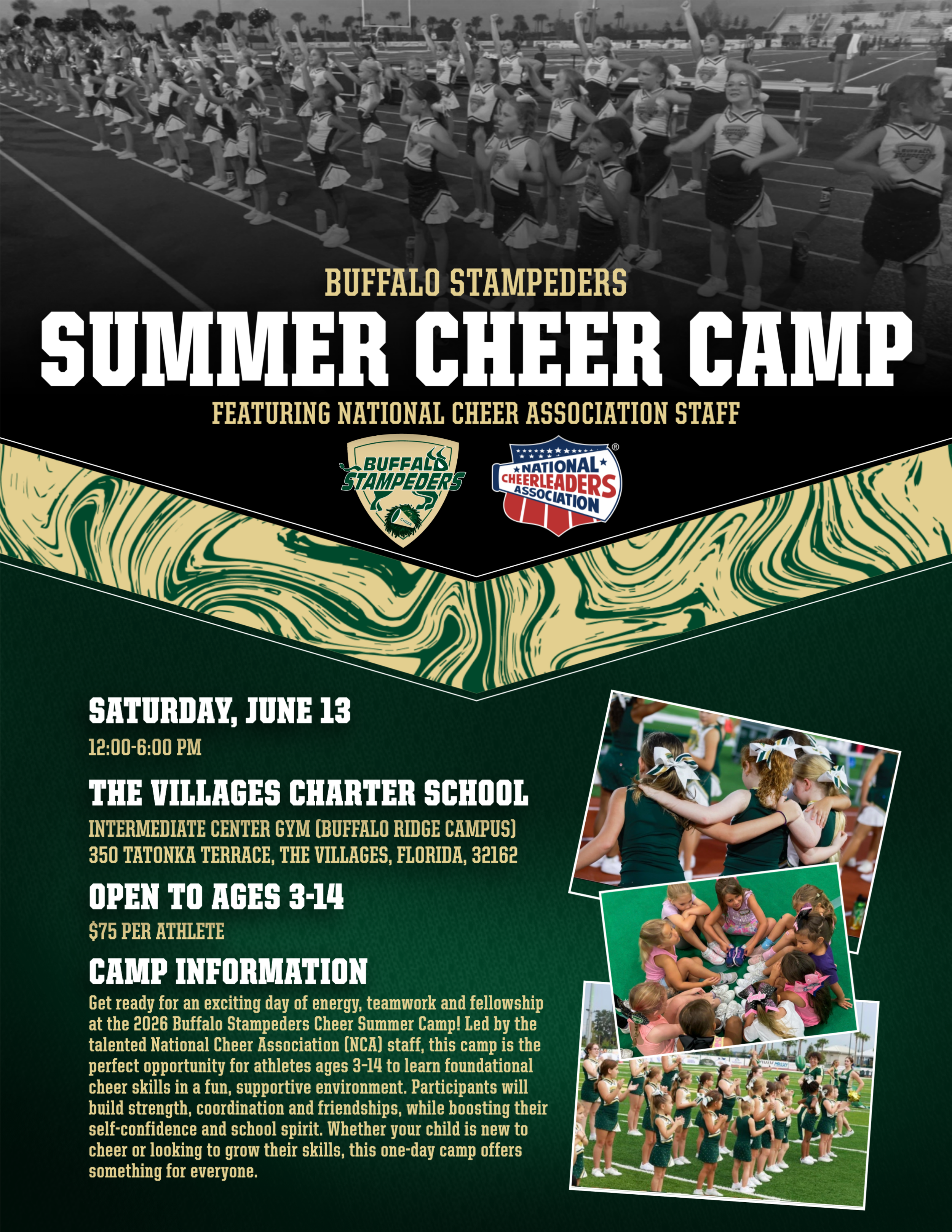 Summer Cheer Camp with NCA